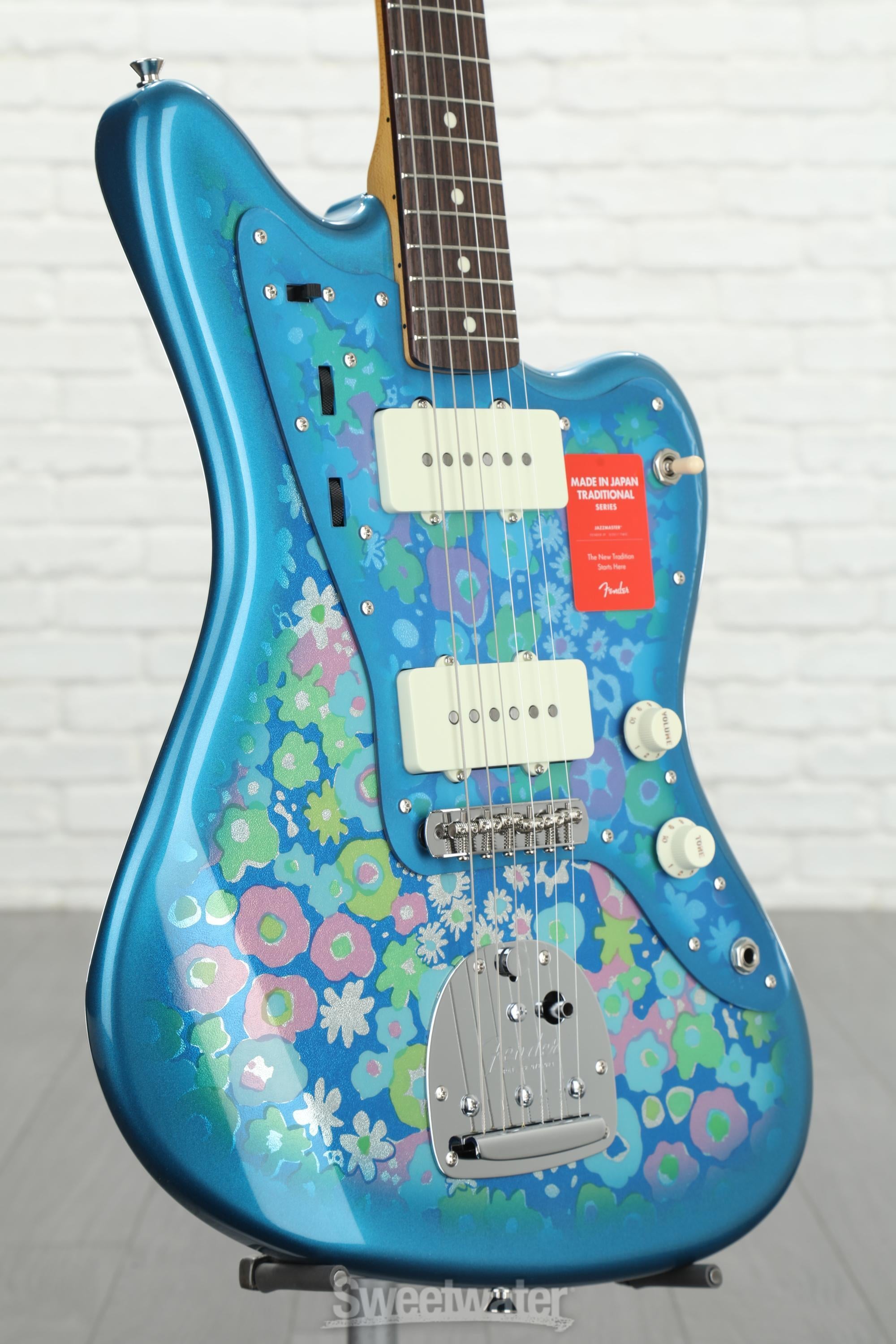 Fender Made in Japan Traditional '60s Jazzmaster - Blue Flower