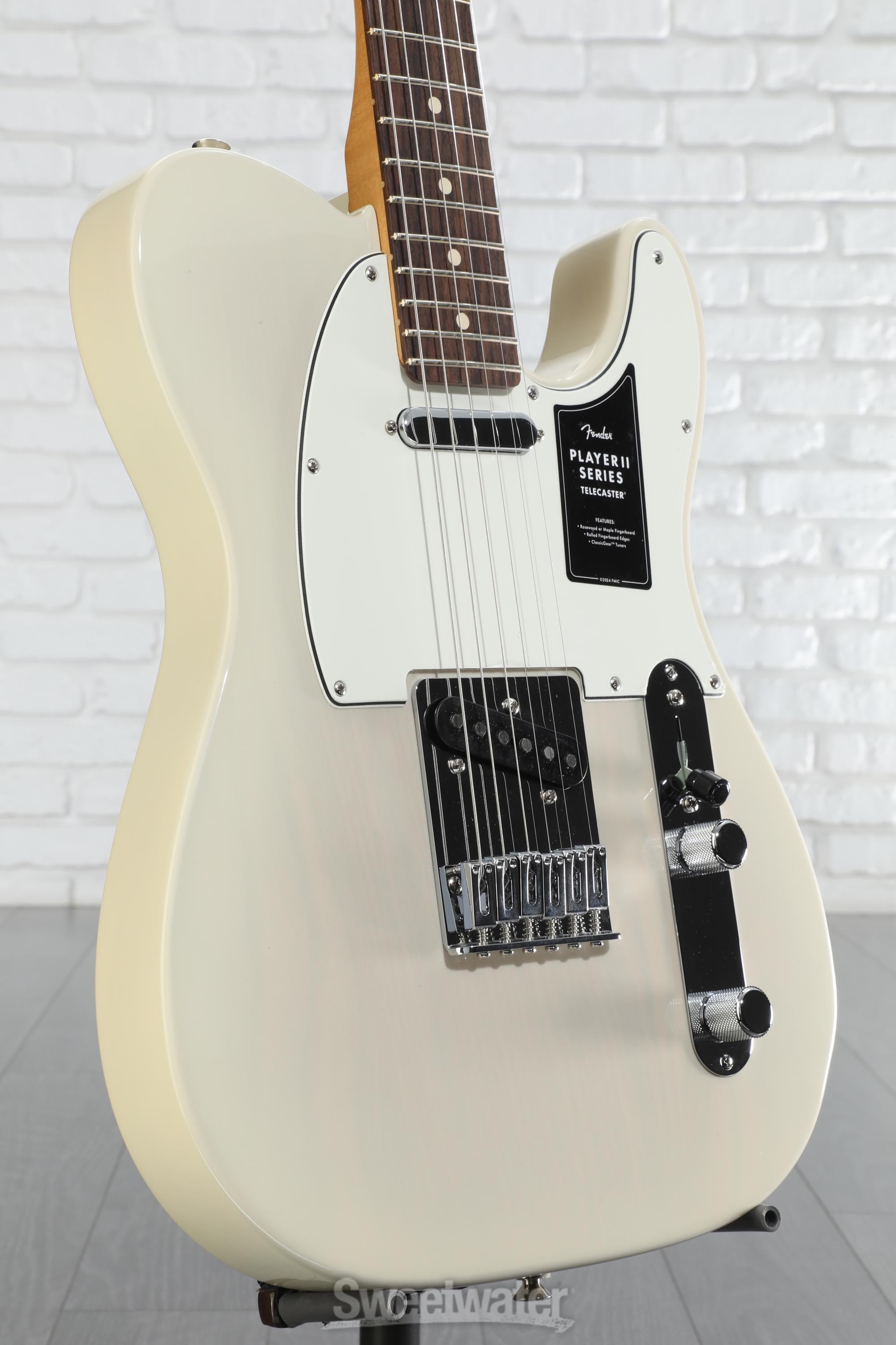 【pianovista】PlayerII Telecaster Fender Player II Telecaster Electric Guitar - White Blonde