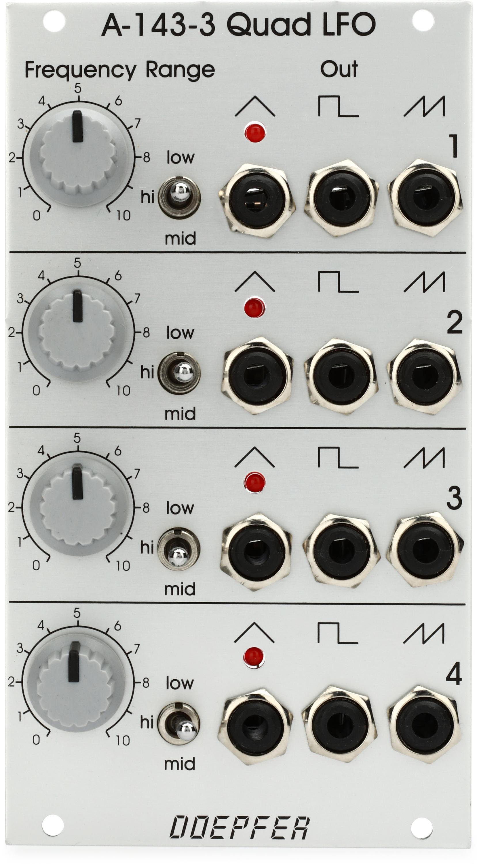 Photo of Doepfer A-143-3 Quad LFO Eurorack Module