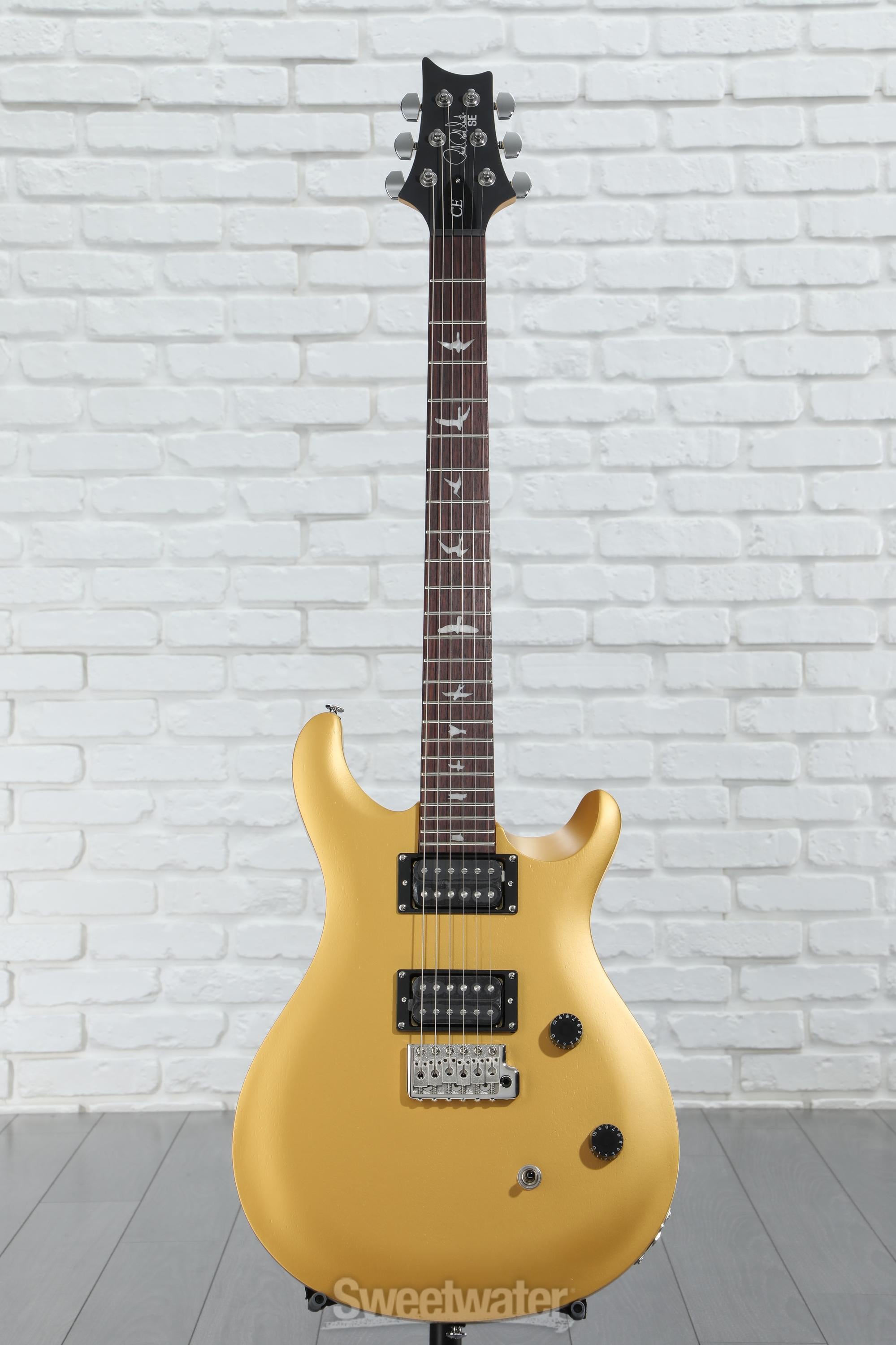 【最終価格】PRS SE CE 24 ゴールド PRS SE CE 24 Standard Satin Electric Guitar - Metallic Gold