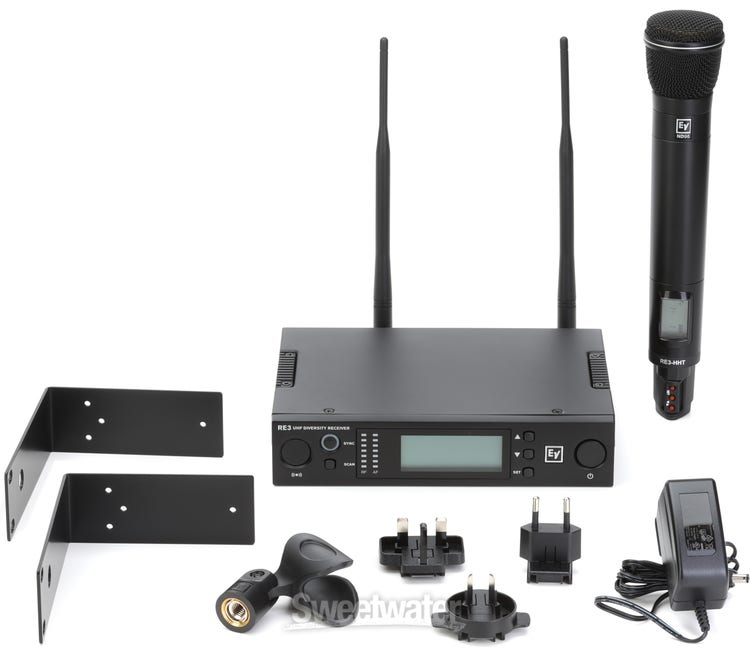 AMAZING WIRELESS Microphone System: Electro-Voice RE3 UHF Wireless 