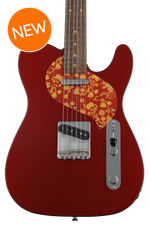 Photo of Fender Limited-edition Raphael Saadiq Telecaster Electric Guitar - Dark Metallic Red