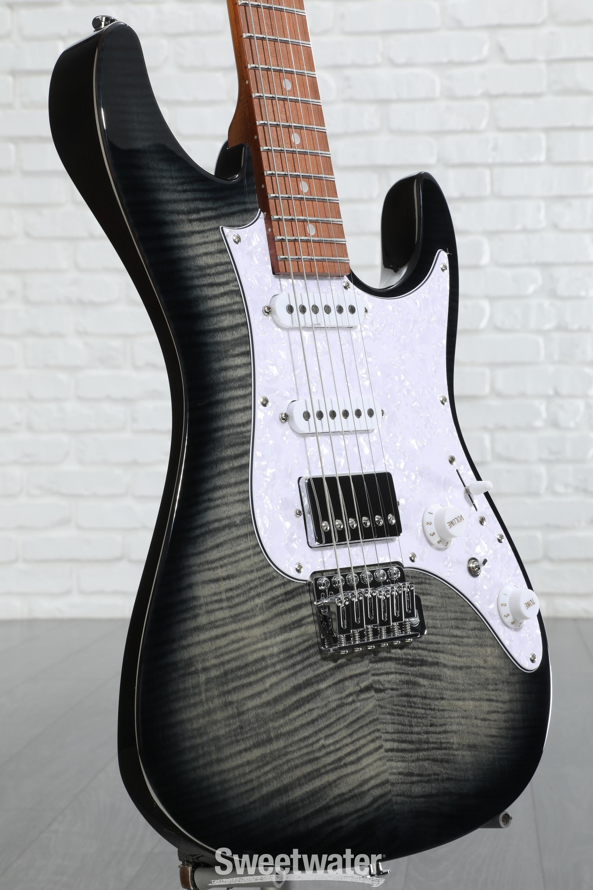 Ibanez Standard AZ22S1F Electric Guitar - Transparent Black