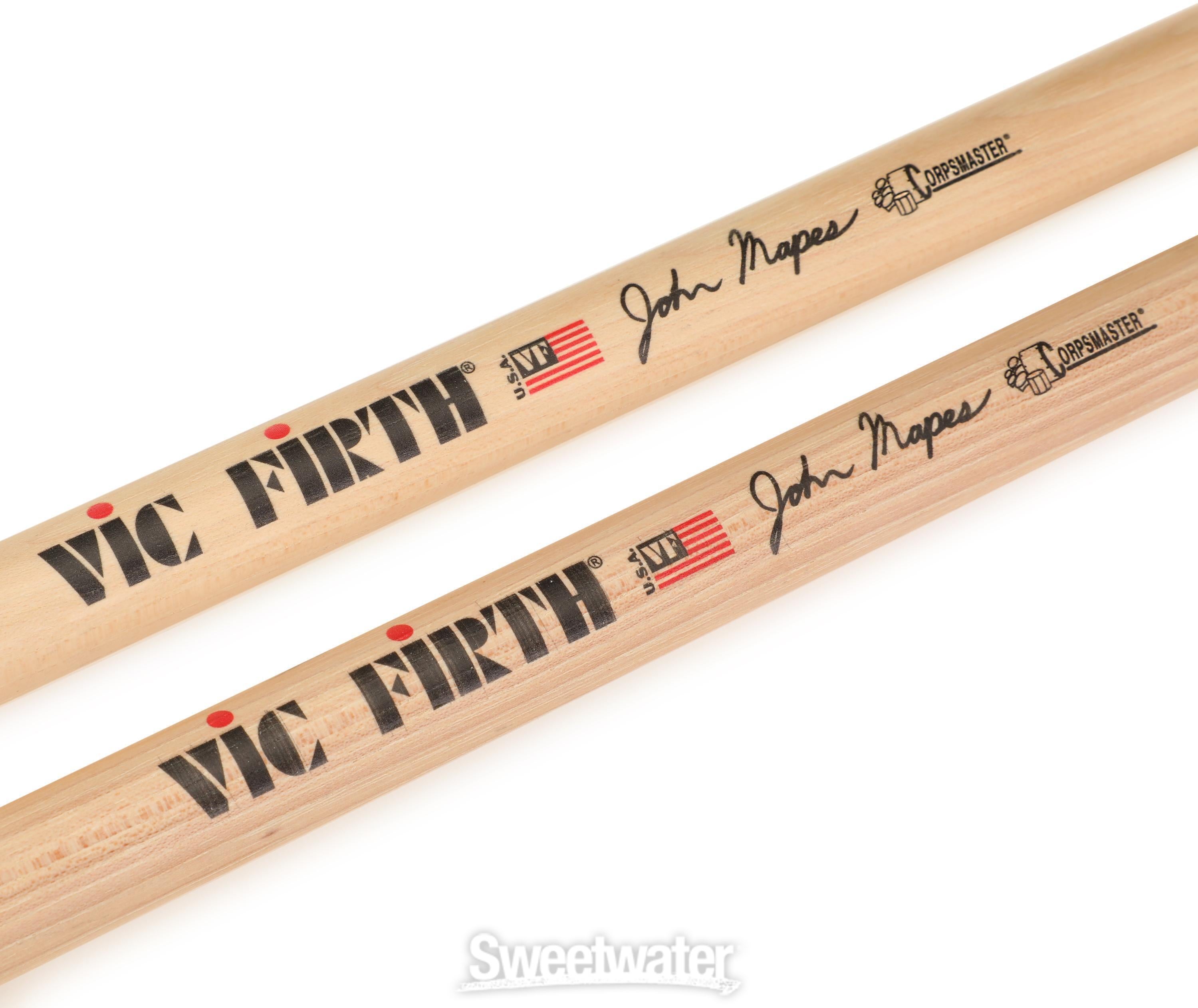 Vic Firth Corpsmaster Signature Snare Sticks - John Mapes