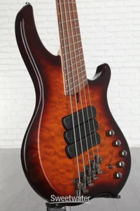 Dingwall Guitars Combustion 5-string Electric Bass - Vintage Burst with Pau Ferro Fingerboard