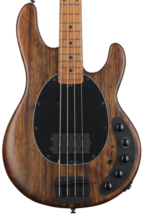 Ernie Ball Music Man BFR DarkRay Bass Guitar - Shadow Korina