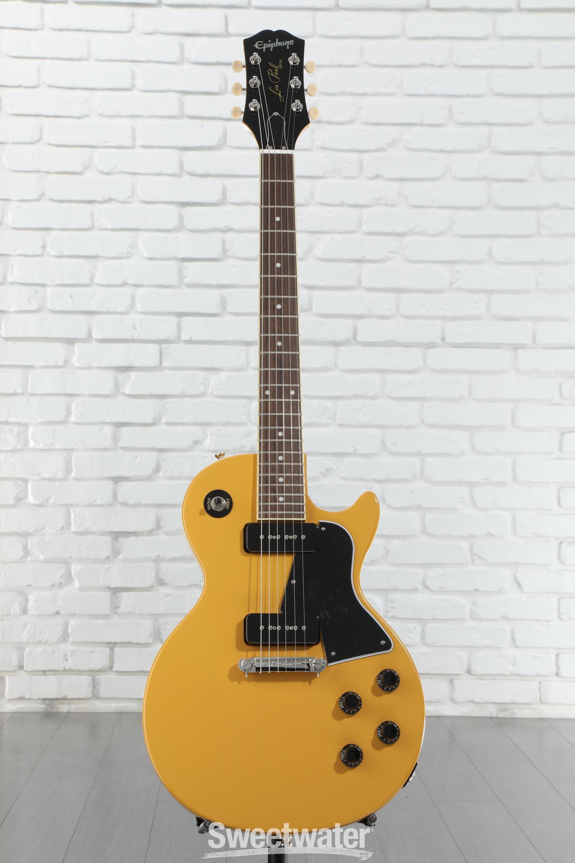 【2025年最新】海外限定の人気アイテム Guitar Electric Special Paul Les Epiphone - Yellow TV ギター