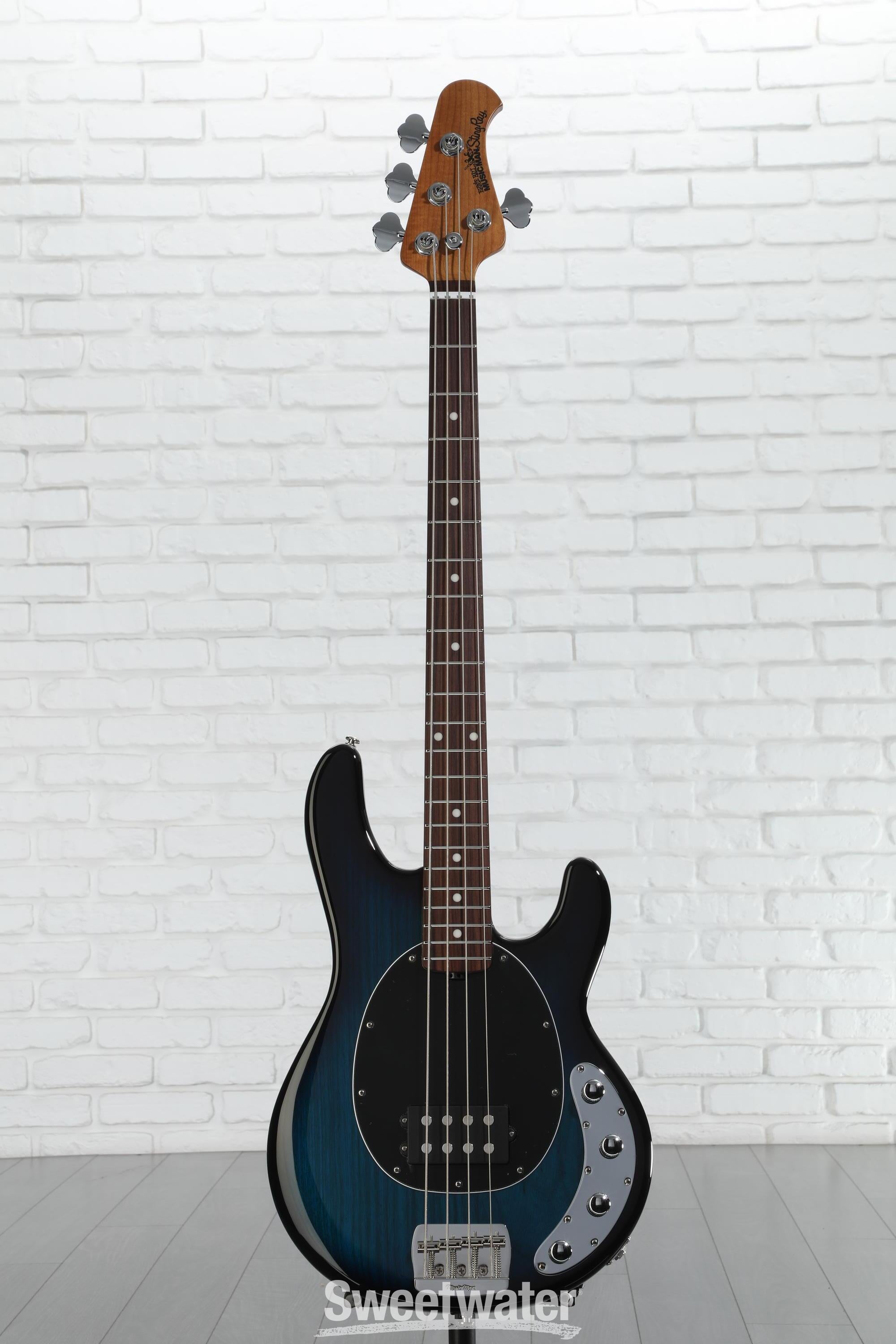 箪笥Blu-ray Ernie Ball Music Man StingRay Special Bass Guitar - Pacific