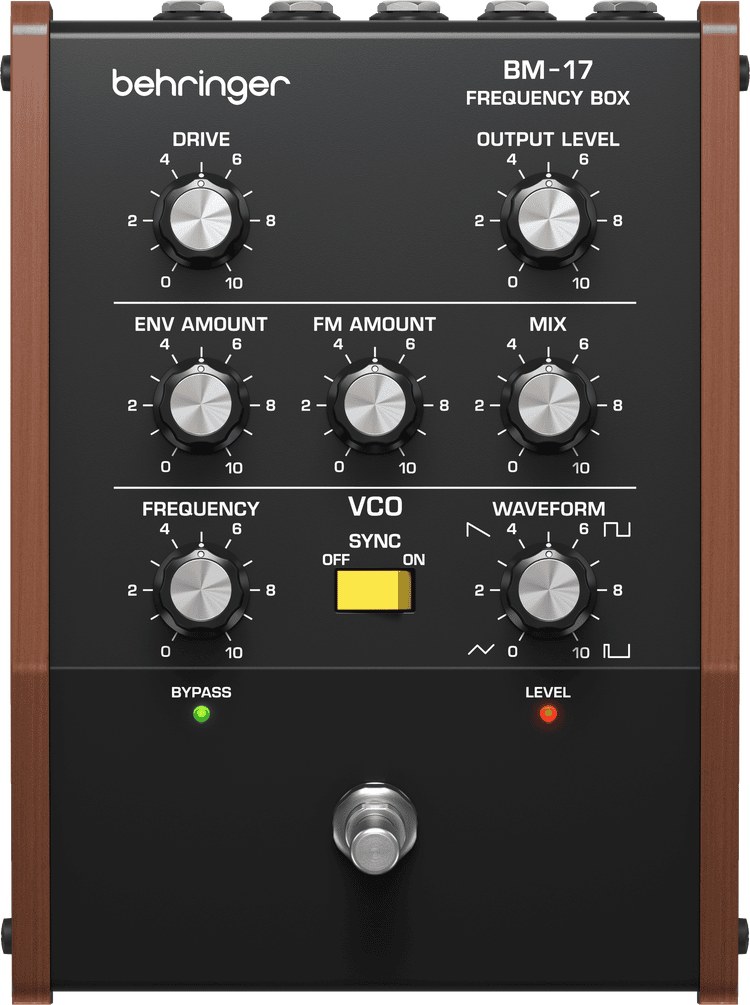 Behringer BM-17 Frequency Box Analog Effects Generator Pedal