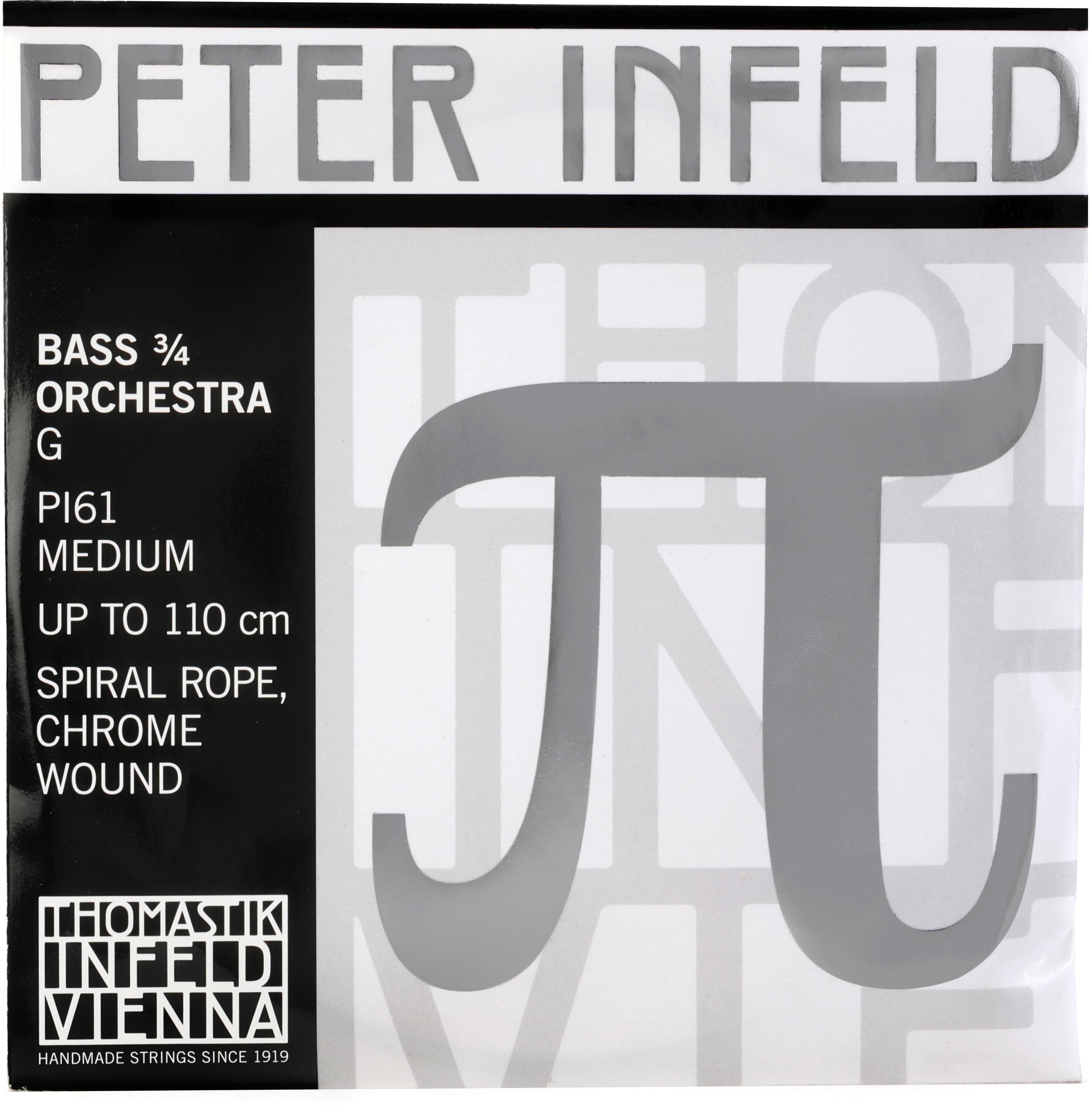 Product Image - Thomastik-Infeld PI61 Peter Infeld Orchestra Double Bass G String - 3/4 Size, Medium Tension