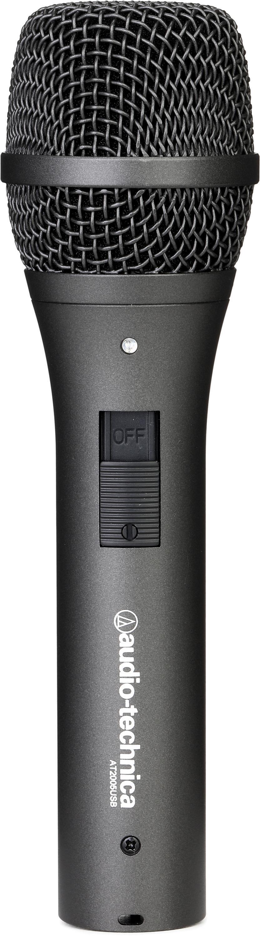 Audio-Technica ATR2100X-USB Cardioid Dynamic USB/XLR Microphone