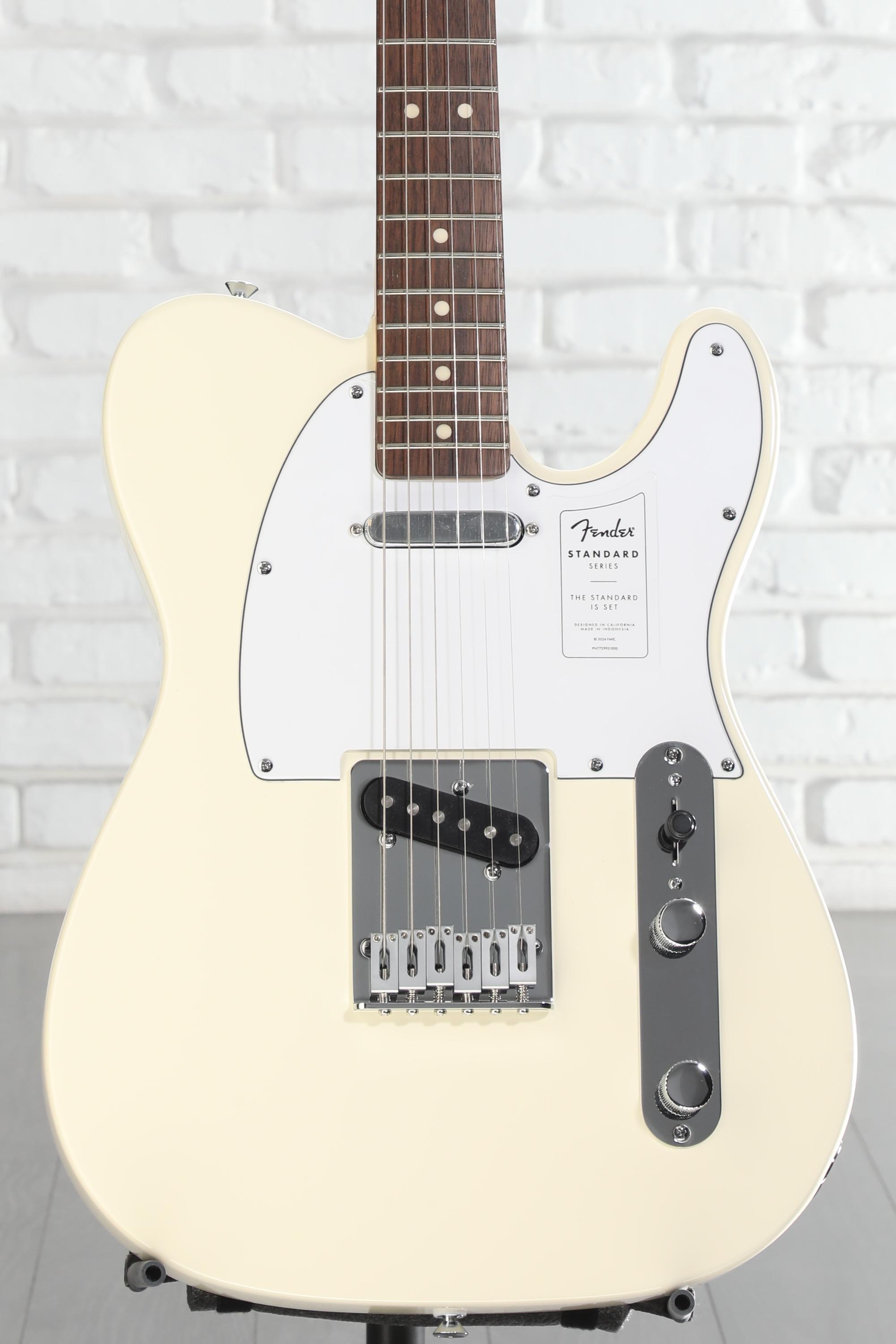 Fender Standard Telecaster オリンピックホワイト Fender Standard Telecaster Electric Guitar - Olympic White
