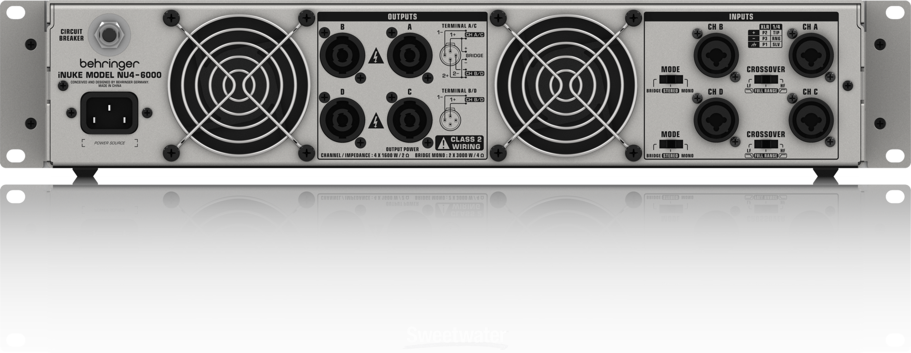 Behringer nu4-6000 完動品　1600w/2Ωx4ch Amazon.com: Behringer NU4-6000 Ultra-Lightweight, High