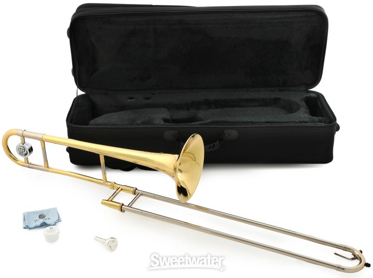 Jupiter JTB1100 Intermediate Tenor Trombone - Clear Lacquer