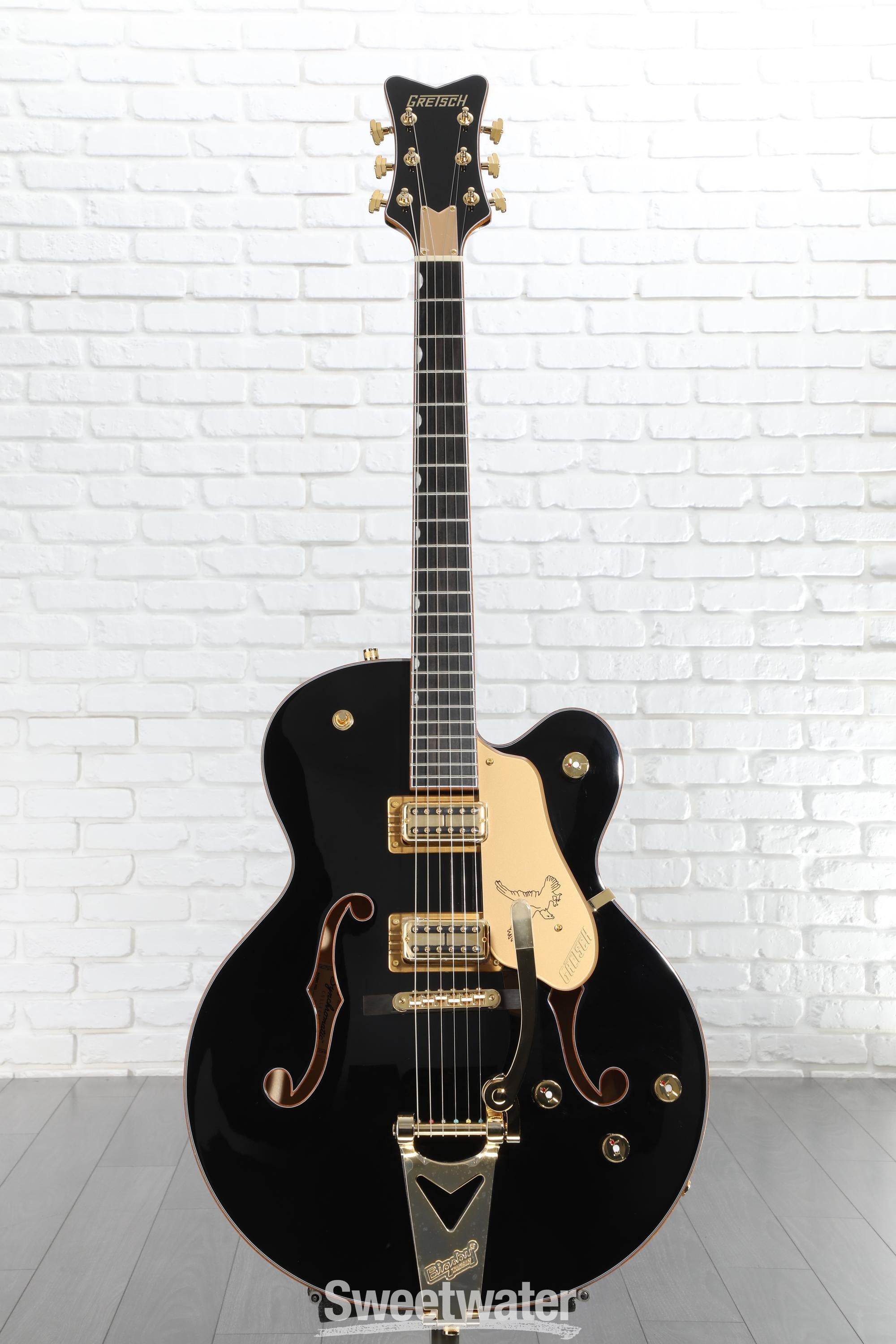 Gretsch Synchromatic Falcon Electric Guitar - Black | Sweetwater