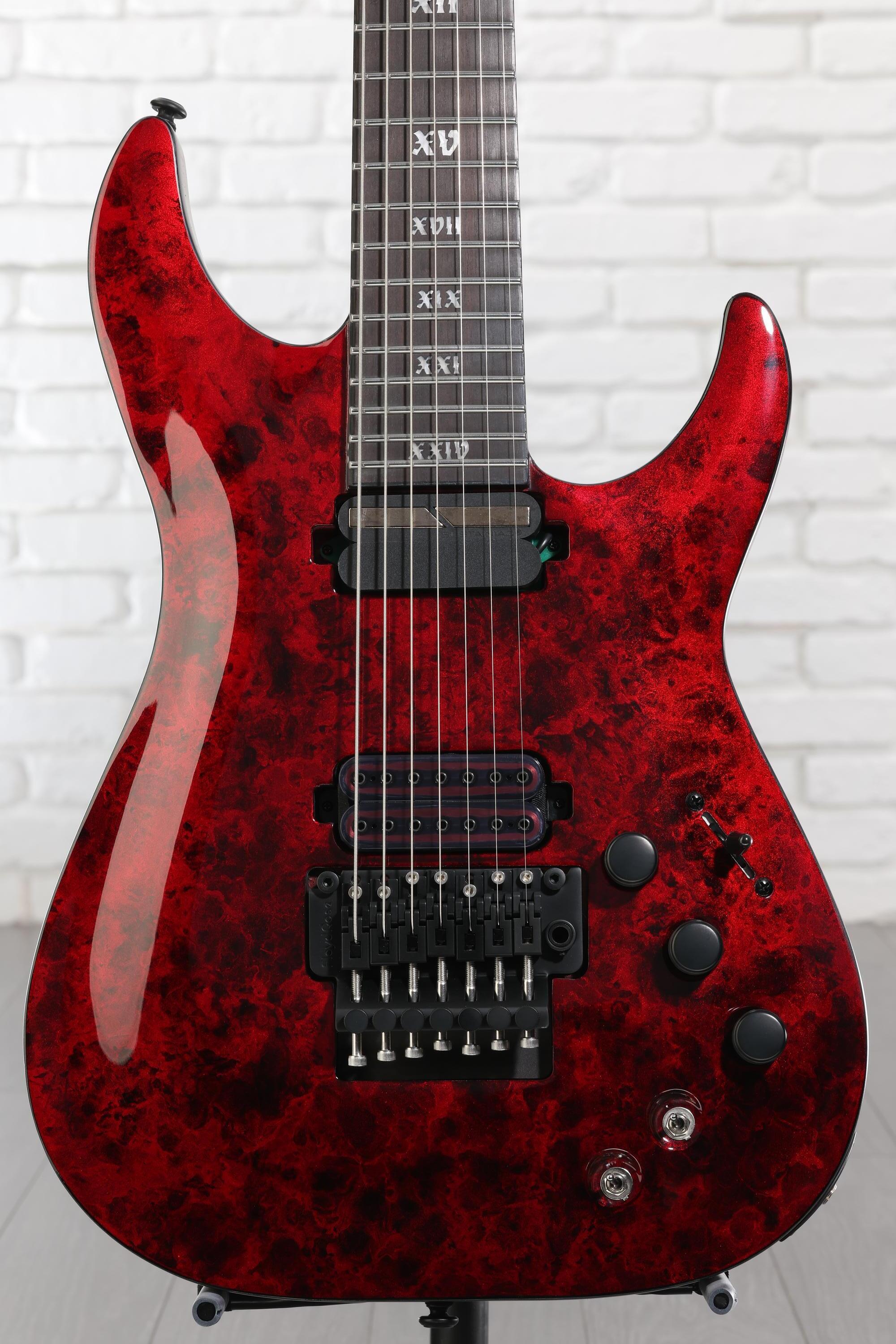 Schecter C-7 FR-S Apocalypse Electric Guitar - Red Reign | Sweetwater