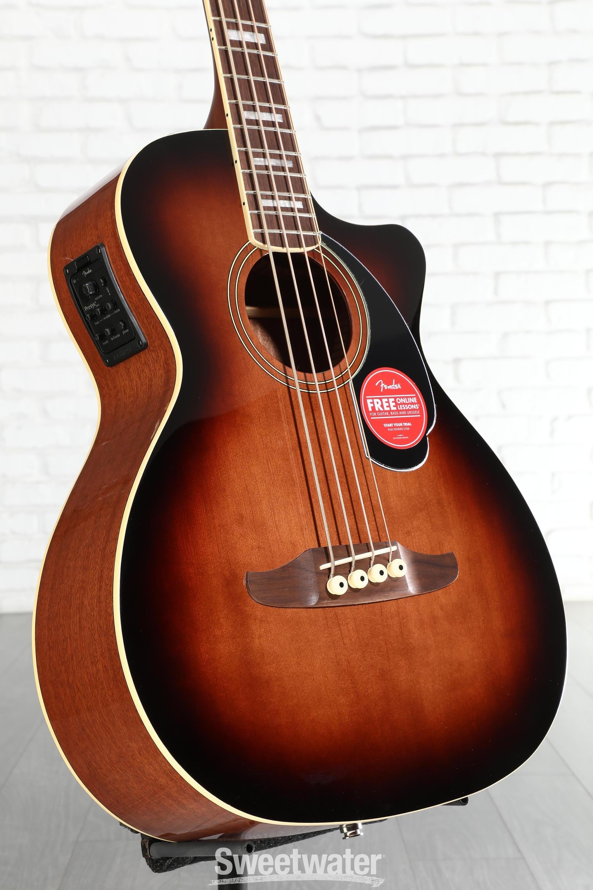 Fender Kingman Acoustic-electric Bass - Shaded Edge Burst Reviews