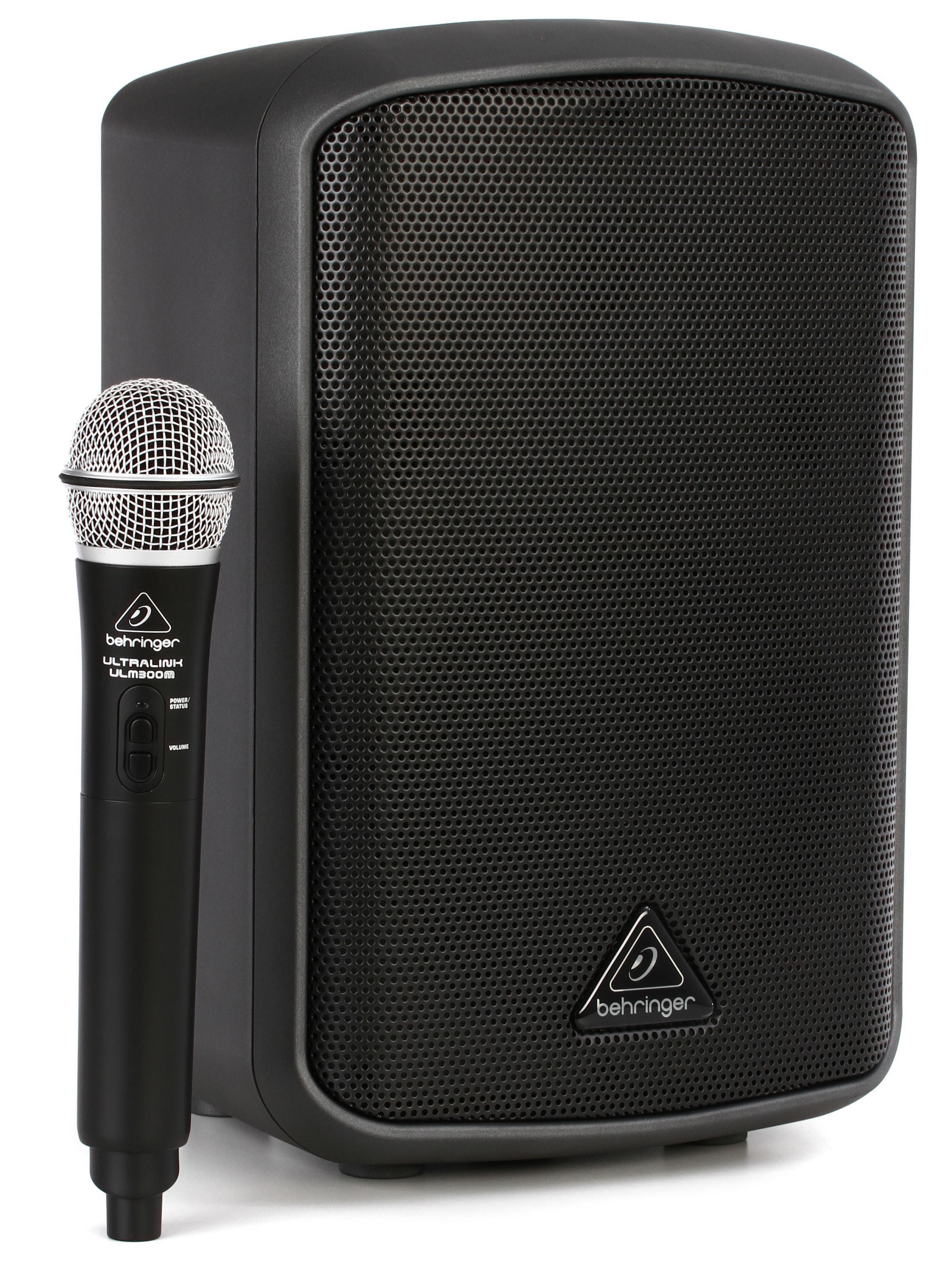 Behringer Europort MPA100BT Battery powered 100W Speaker with