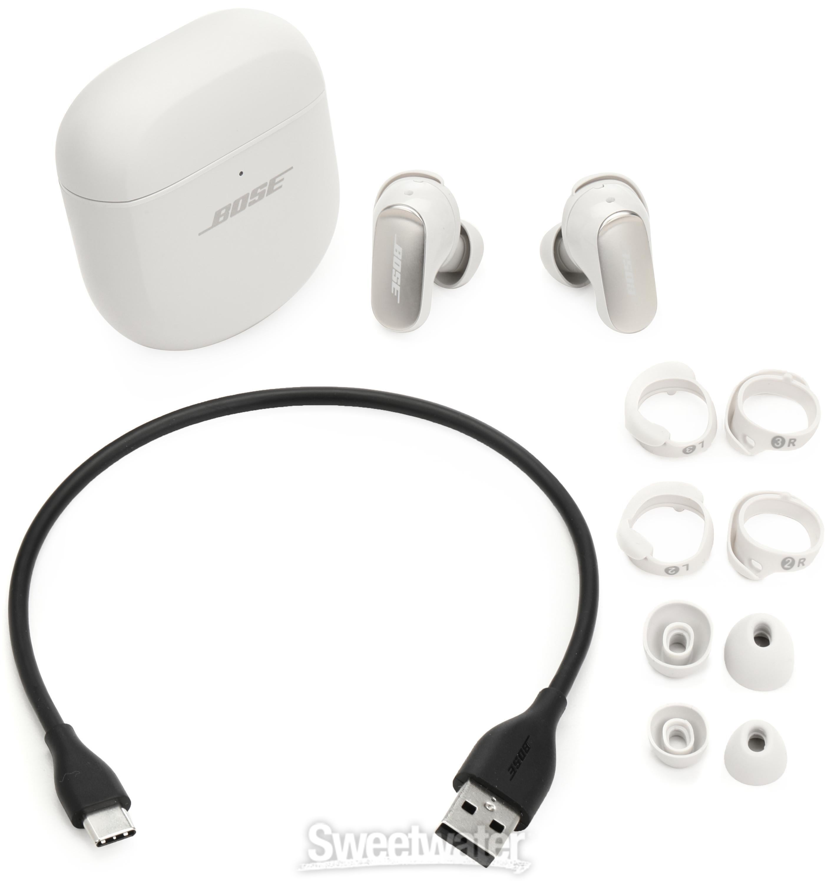 Bose QuietComfort Ultra Earbuds - White | Sweetwater