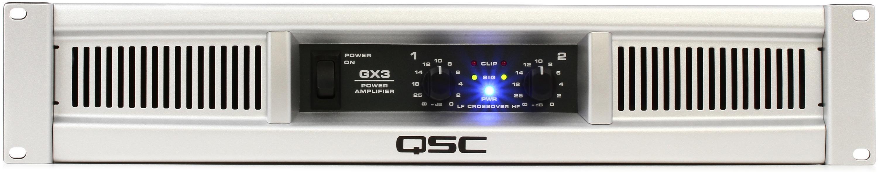 QSC GX3 425W 2-channel Power Amplifier