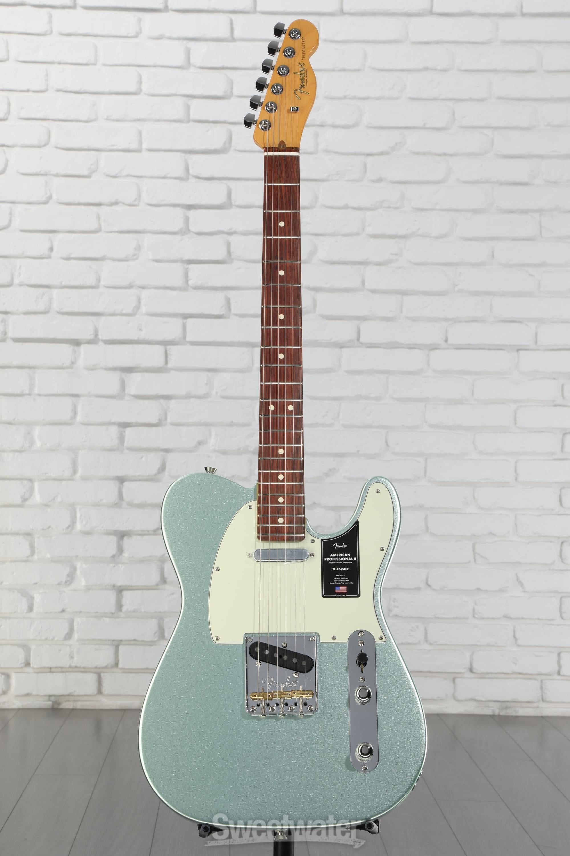 Fender American Professional II Telecaster - Mystic Surf Green