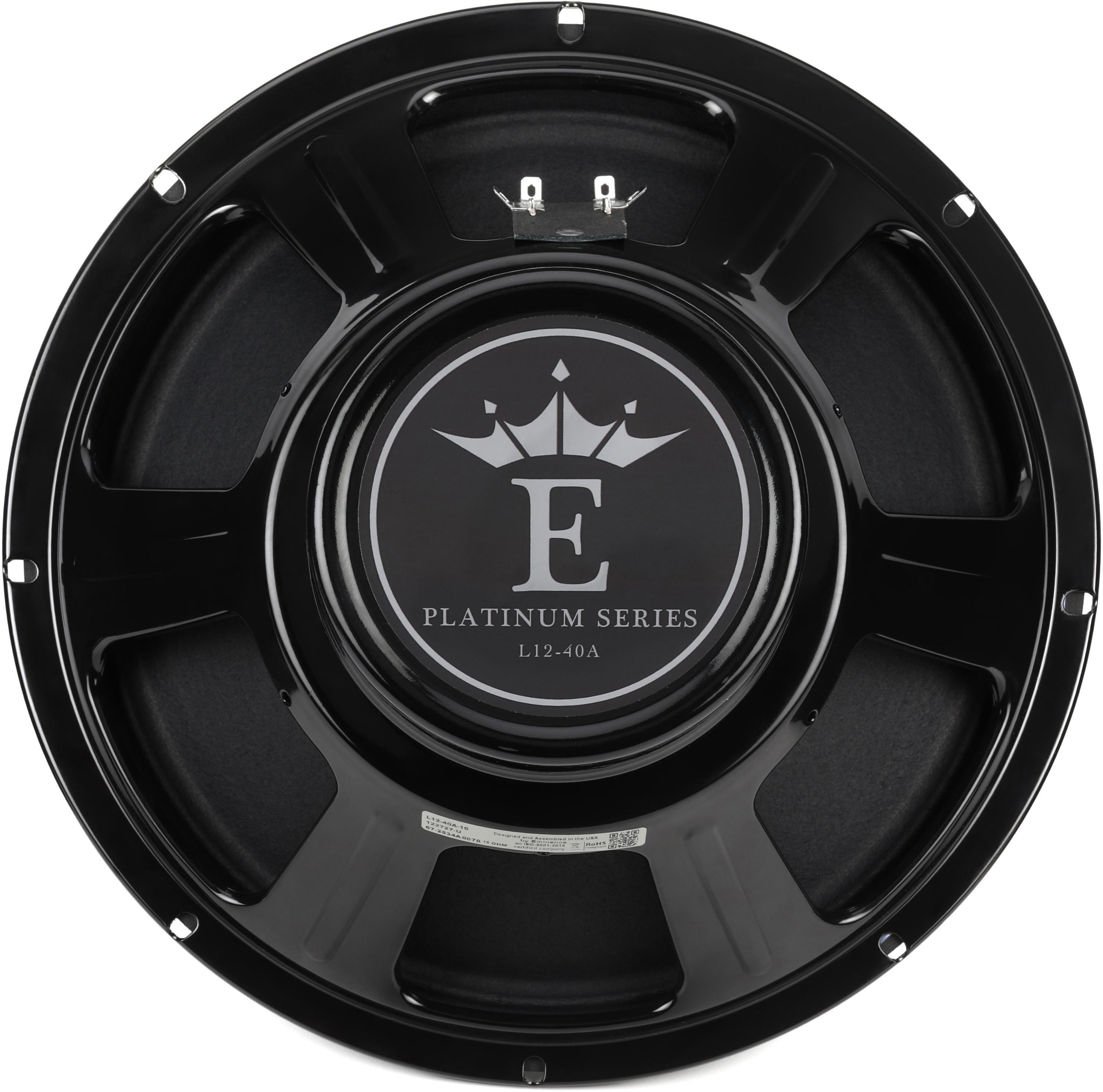 Electro-Voice EVM12L Black Label Zakk Wylde Signature 12-inch 300