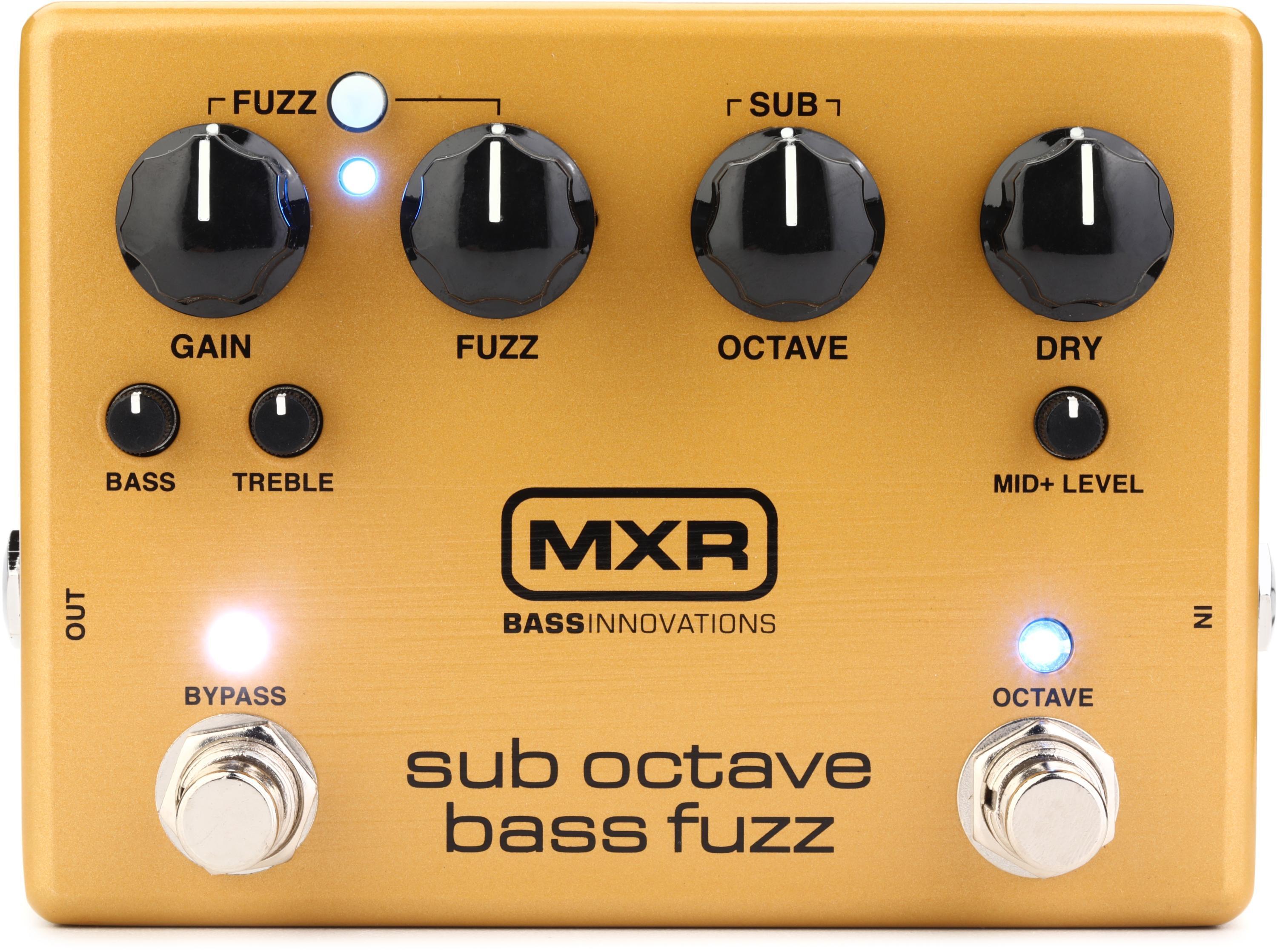 MXR M287 Sub Octave Bass Fuzz Pedal | Sweetwater