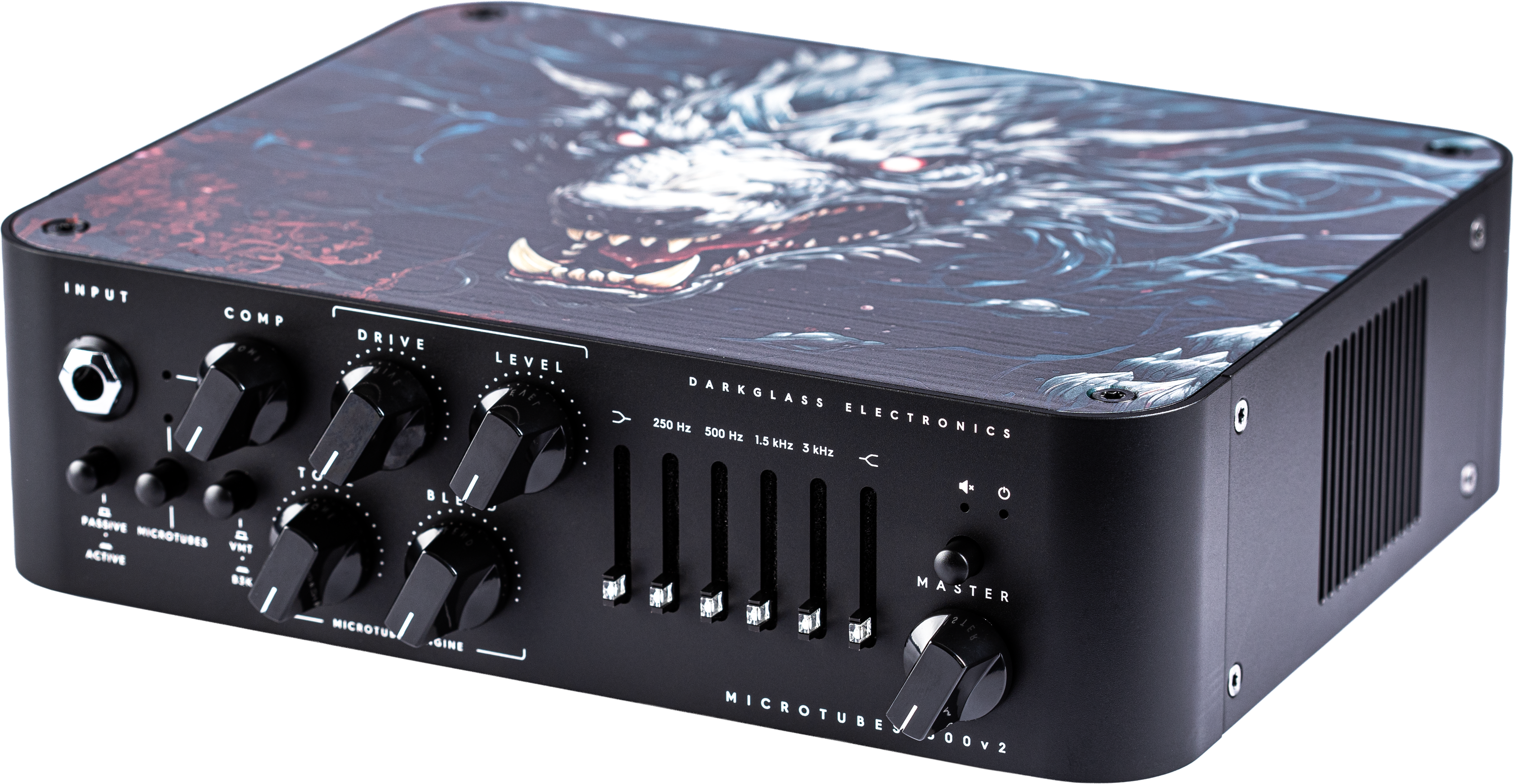 ベース Darkglass Electronics ALPHA OMEGA 200 Alpha-Omega 200 Bass Amplifier – Darkglass