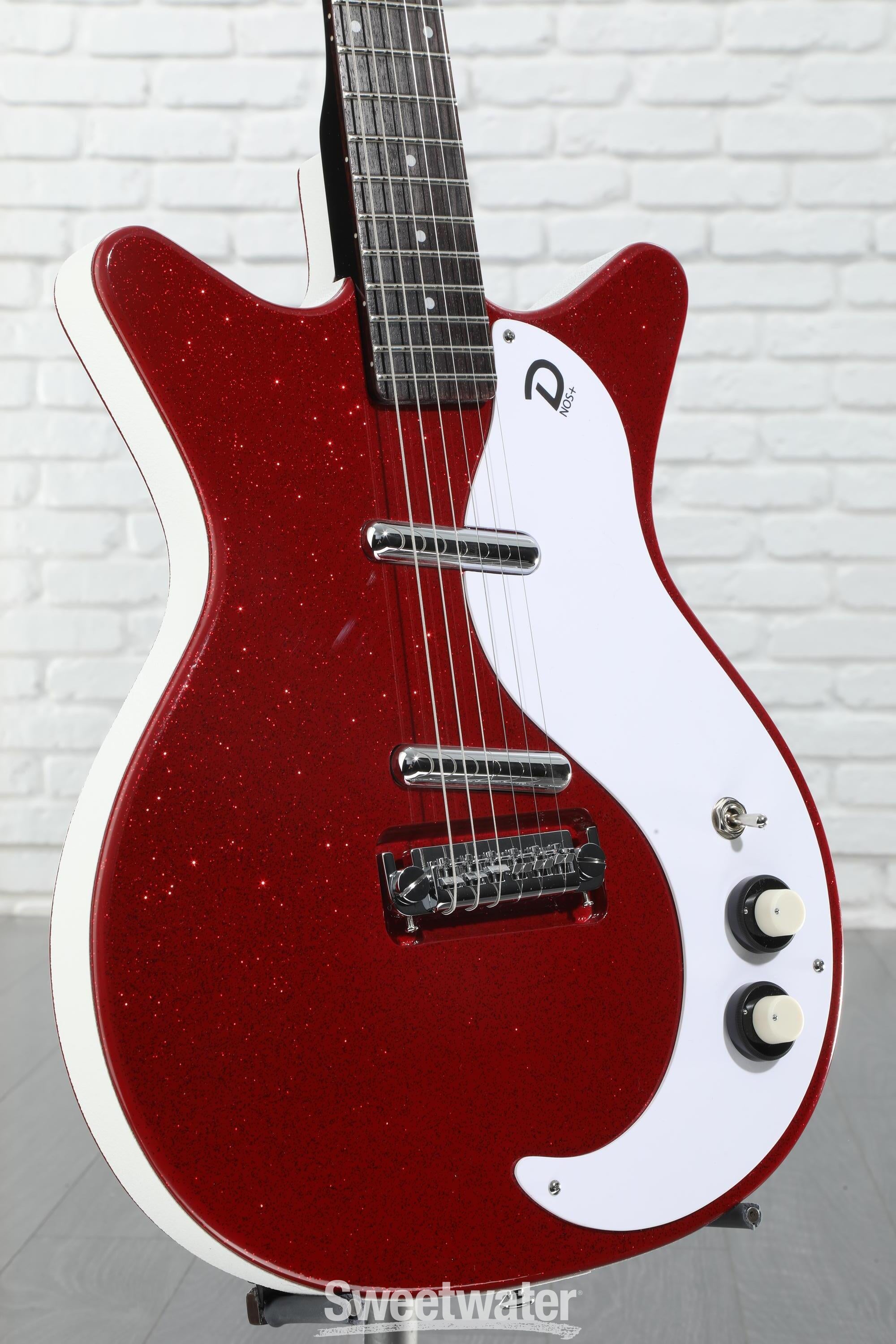Danelectro '59M NOS+ Electric Guitar - Orange Metalflake