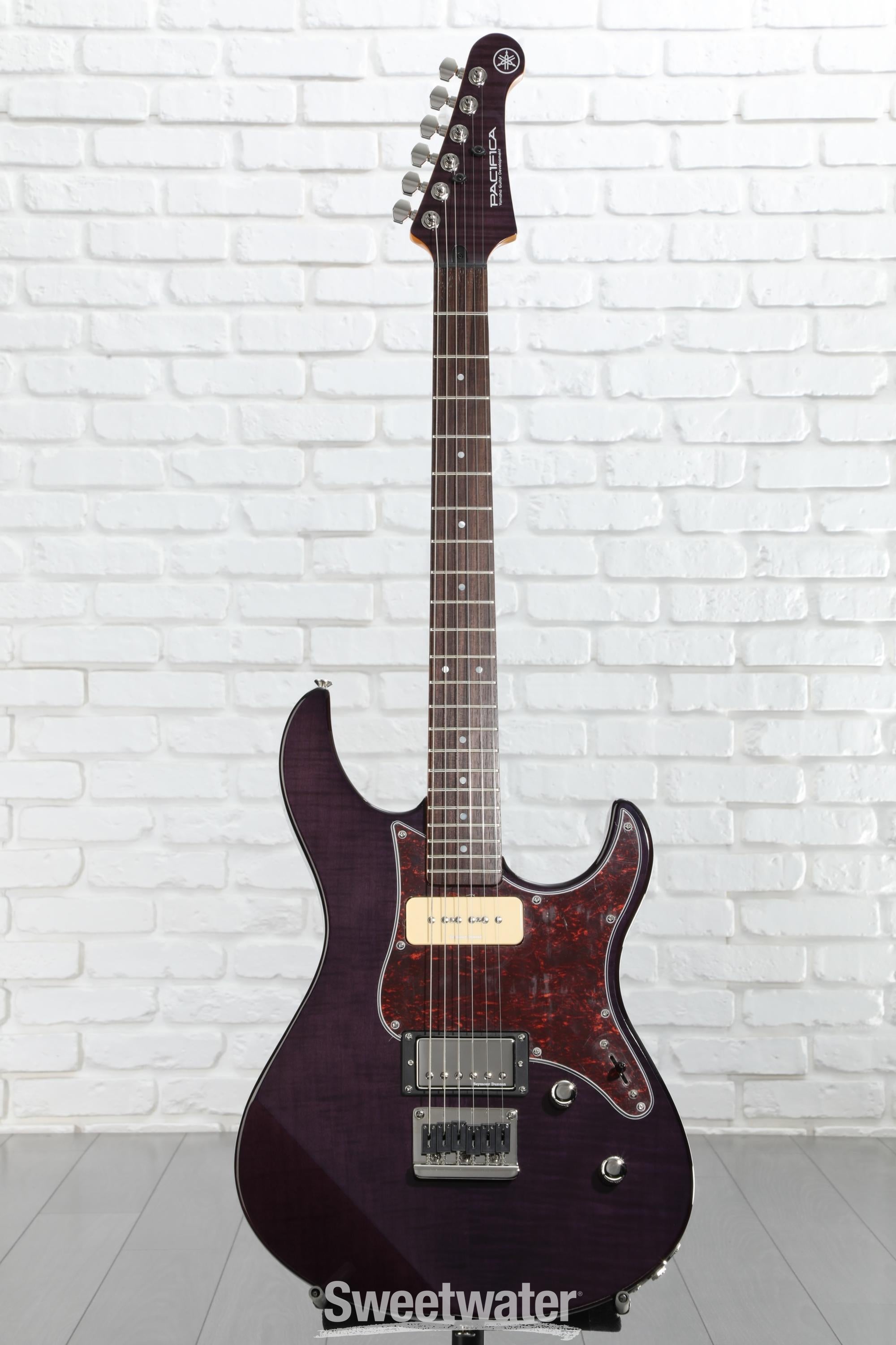 Yamaha PAC611HFM Pacifica Electric Guitar - Translucent Purple