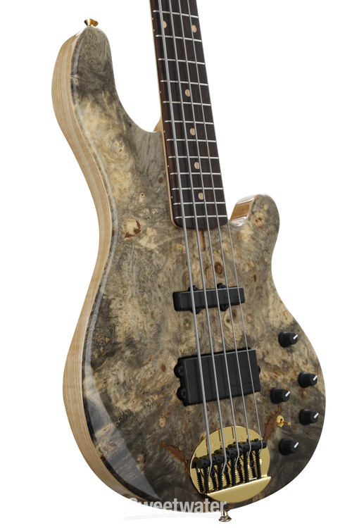 Lakland 55-94 Deluxe, Exotic Top - Buckeye Burl with Rosewood