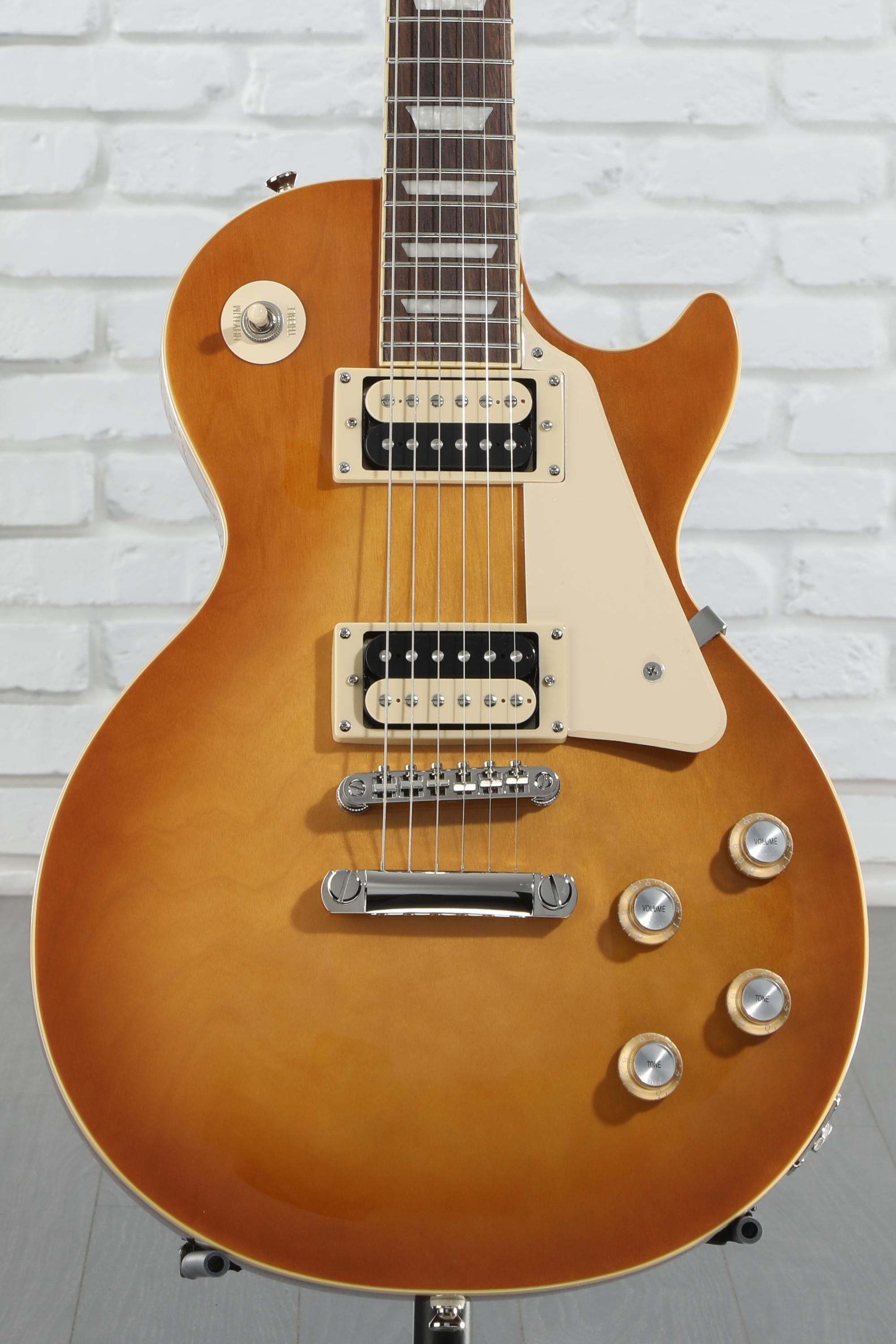 メンテ済】Epiphone レスポールスタンダード ハニーバースト