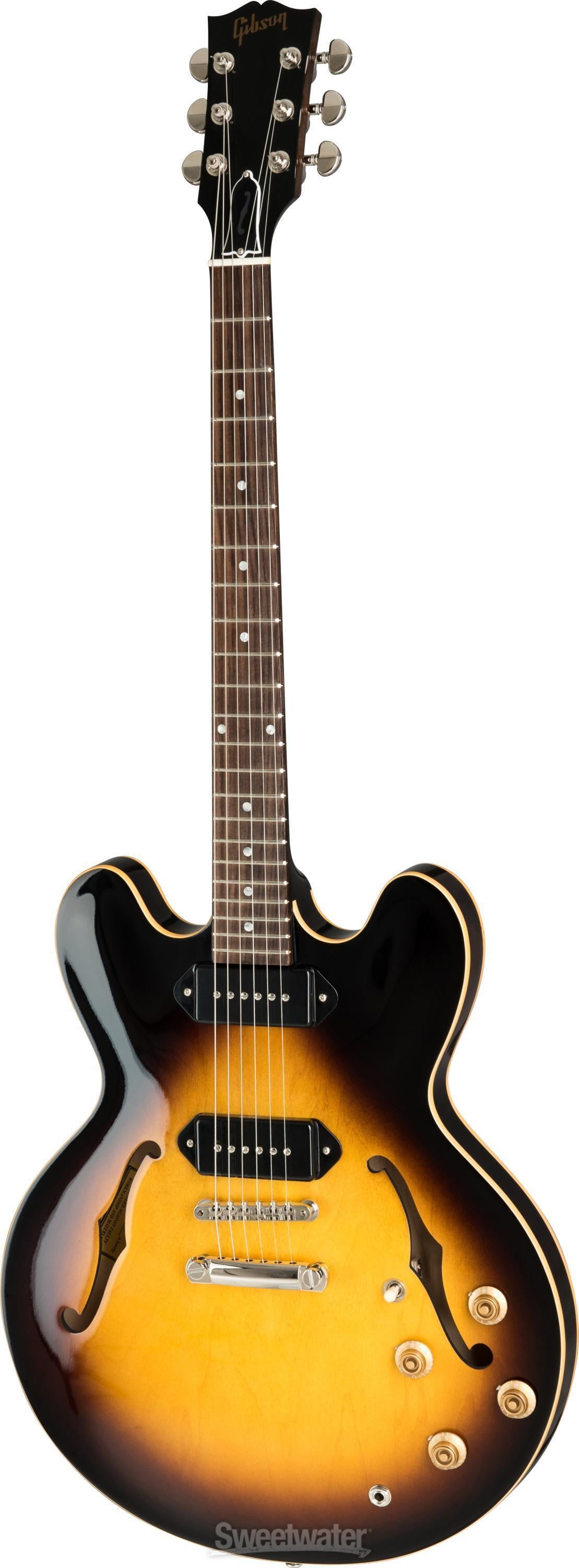 Gibson ES-335 Dot P-90 - Vintage Burst