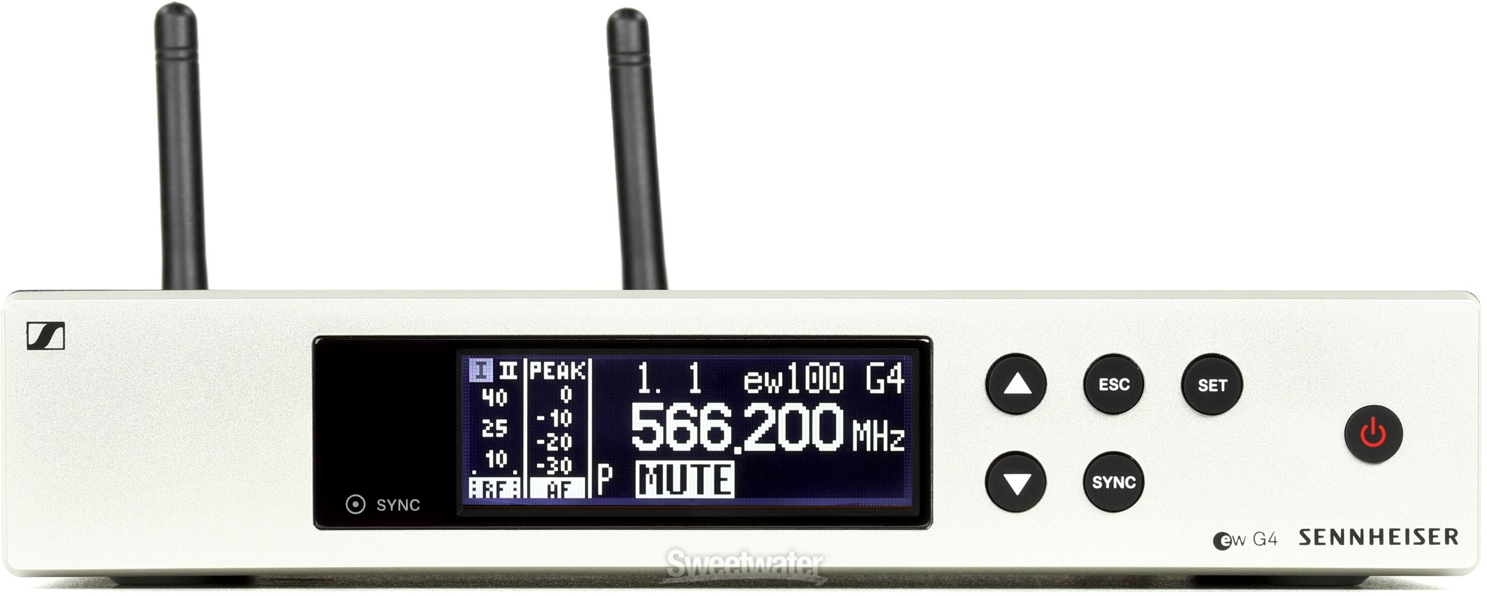 Sennheiser EM 100 G4 Wireless Receiver - G Band | Sweetwater