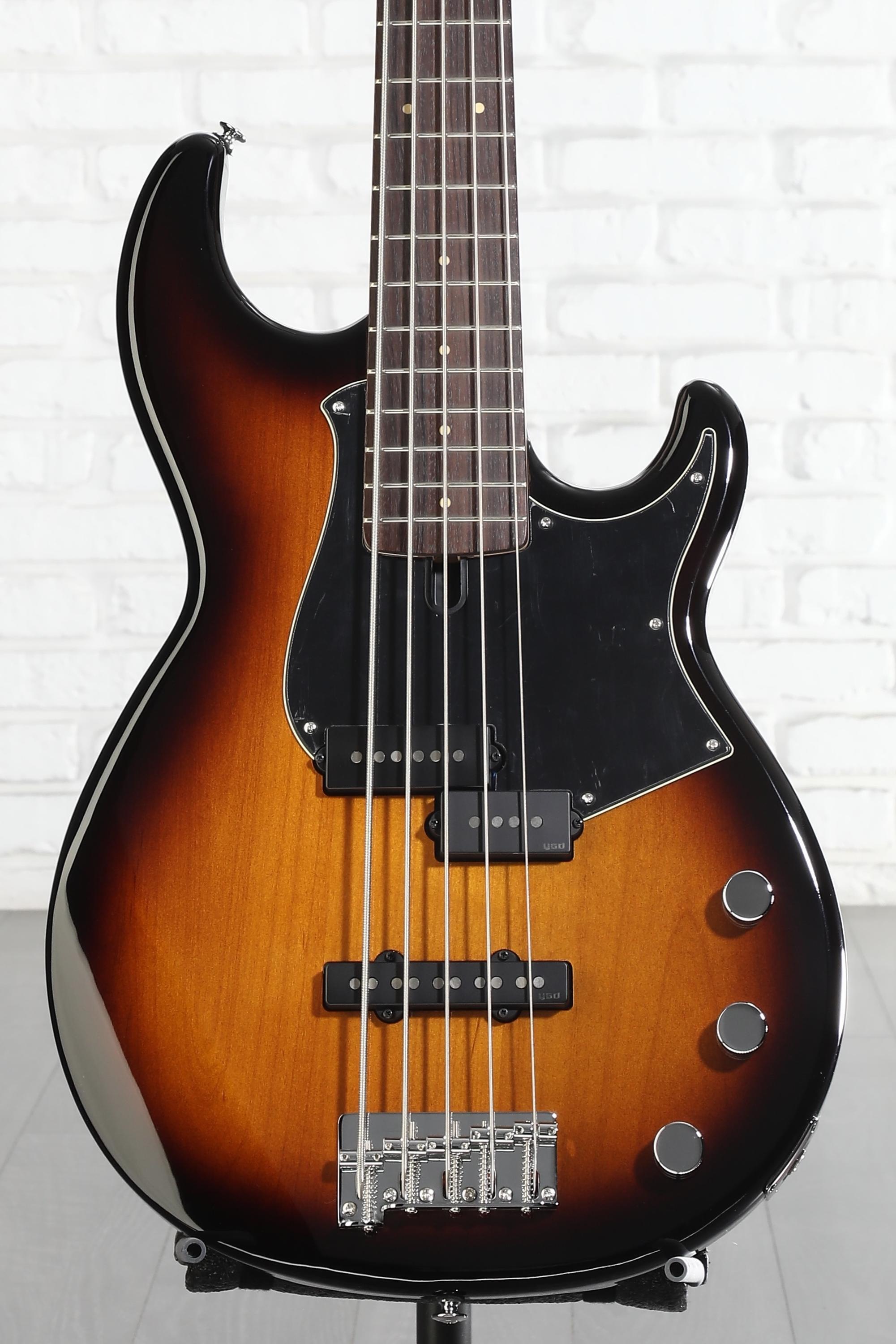 Yamaha BB435 5-string Bass Guitar - Tobacco Brown Sunburst