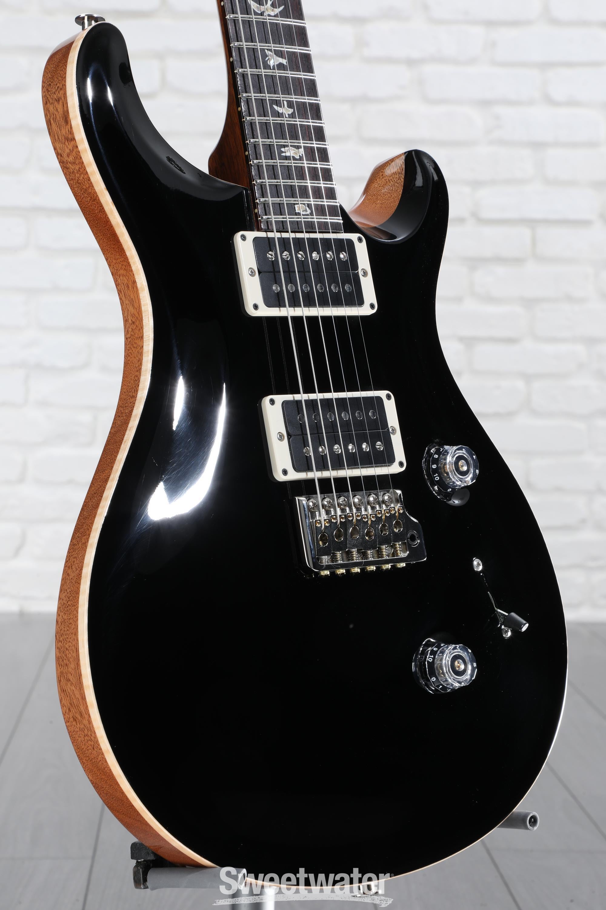 PRS Custom 24 Electric Guitar - Black Top | Sweetwater