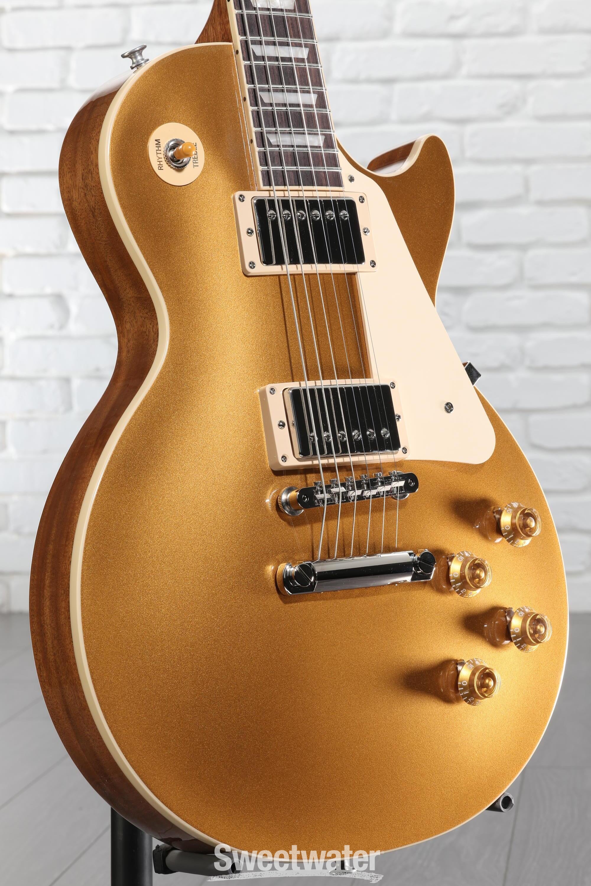 Gibson Les Paul Standard '50s Electric Guitar - Gold Top | Sweetwater
