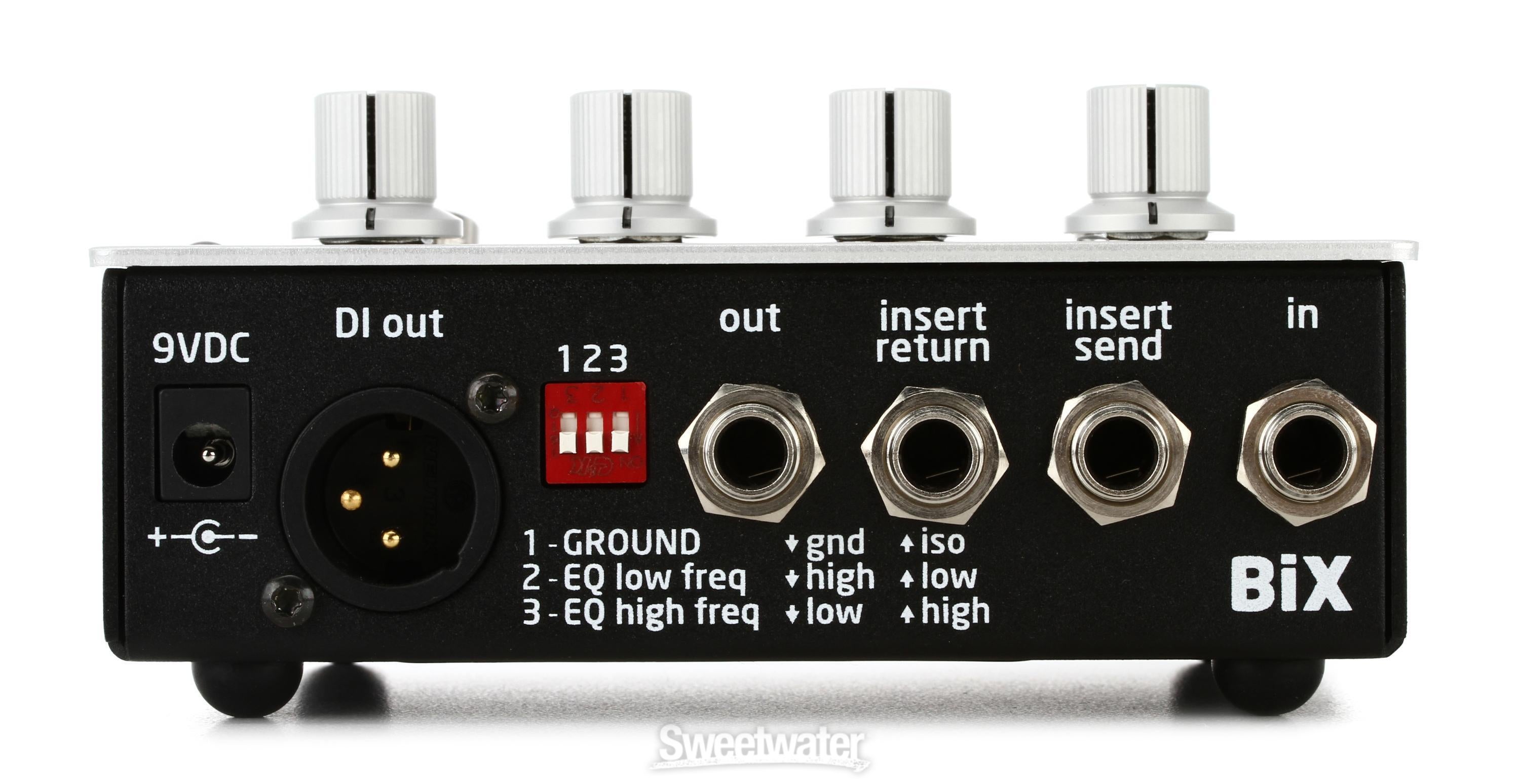 Grace Design BiX Acoustic Preamp Pedal | Sweetwater