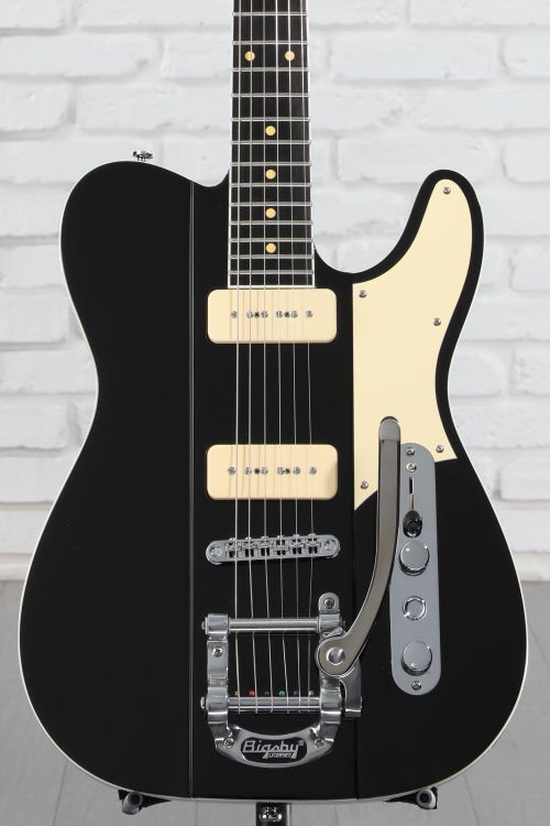 Reverend Greg Koch Gristle 90 Solidbody Electric Guitar - Midnight Black