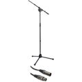 Photo of K&M 21010 Swivel Joint Mic Stand with XLR Cable