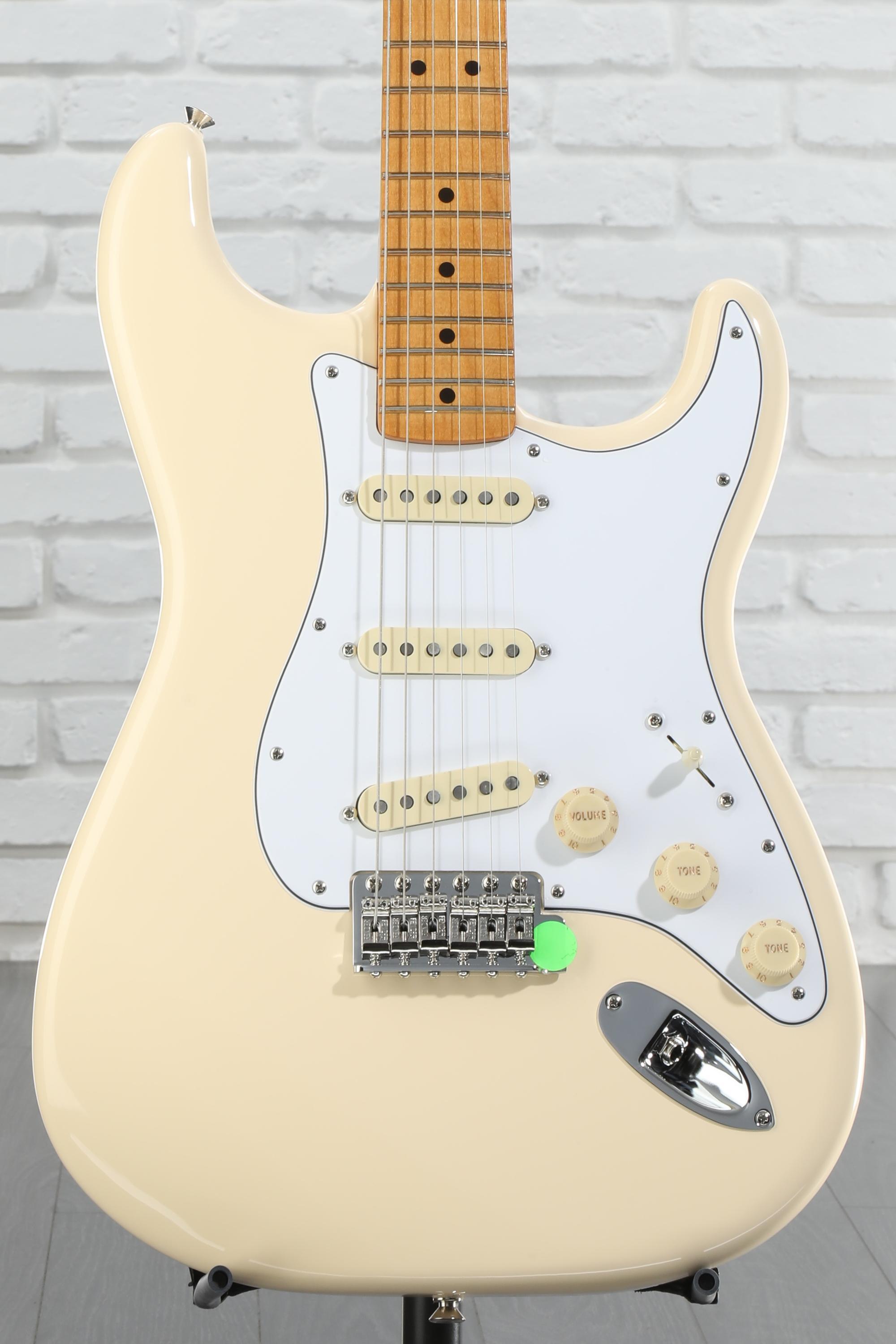 Fender Jimi Hendrix Stratocaster - Olympic White with Maple