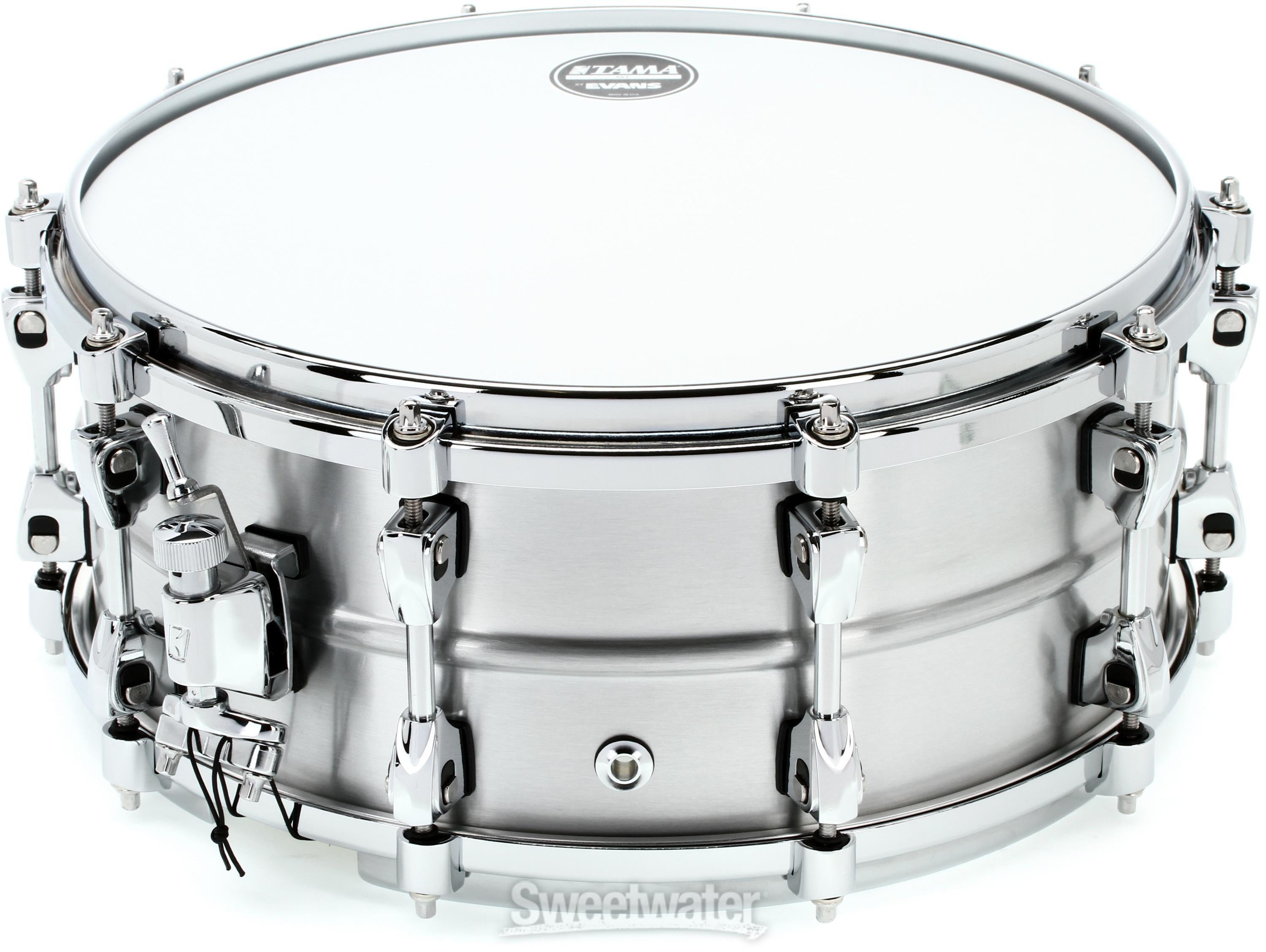 Tama Starphonic Series Snare Drum - 6 inch x 14 inch, Silver