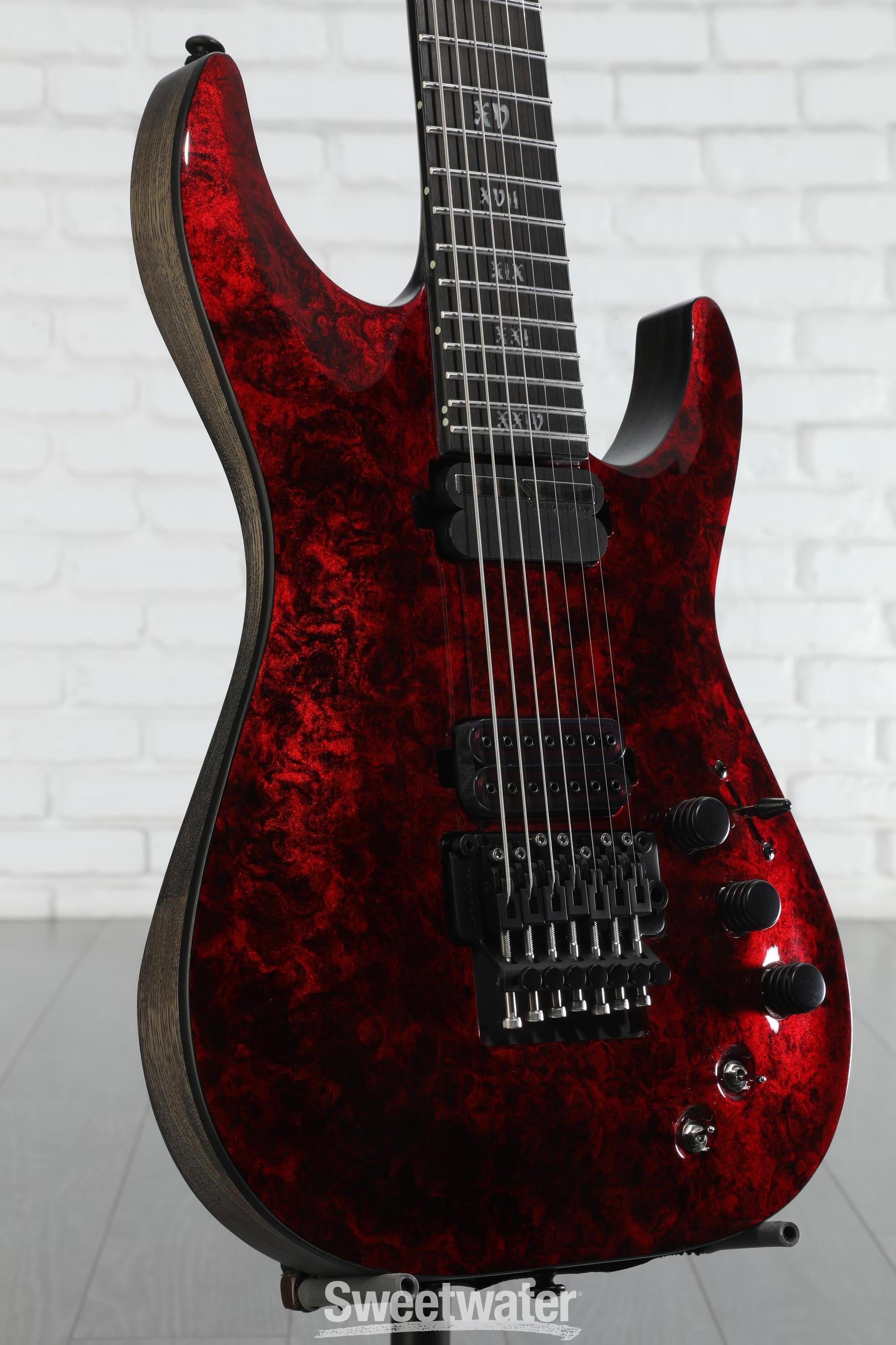 Schecter C-7 FR-S Apocalypse Electric Guitar - Red Reign