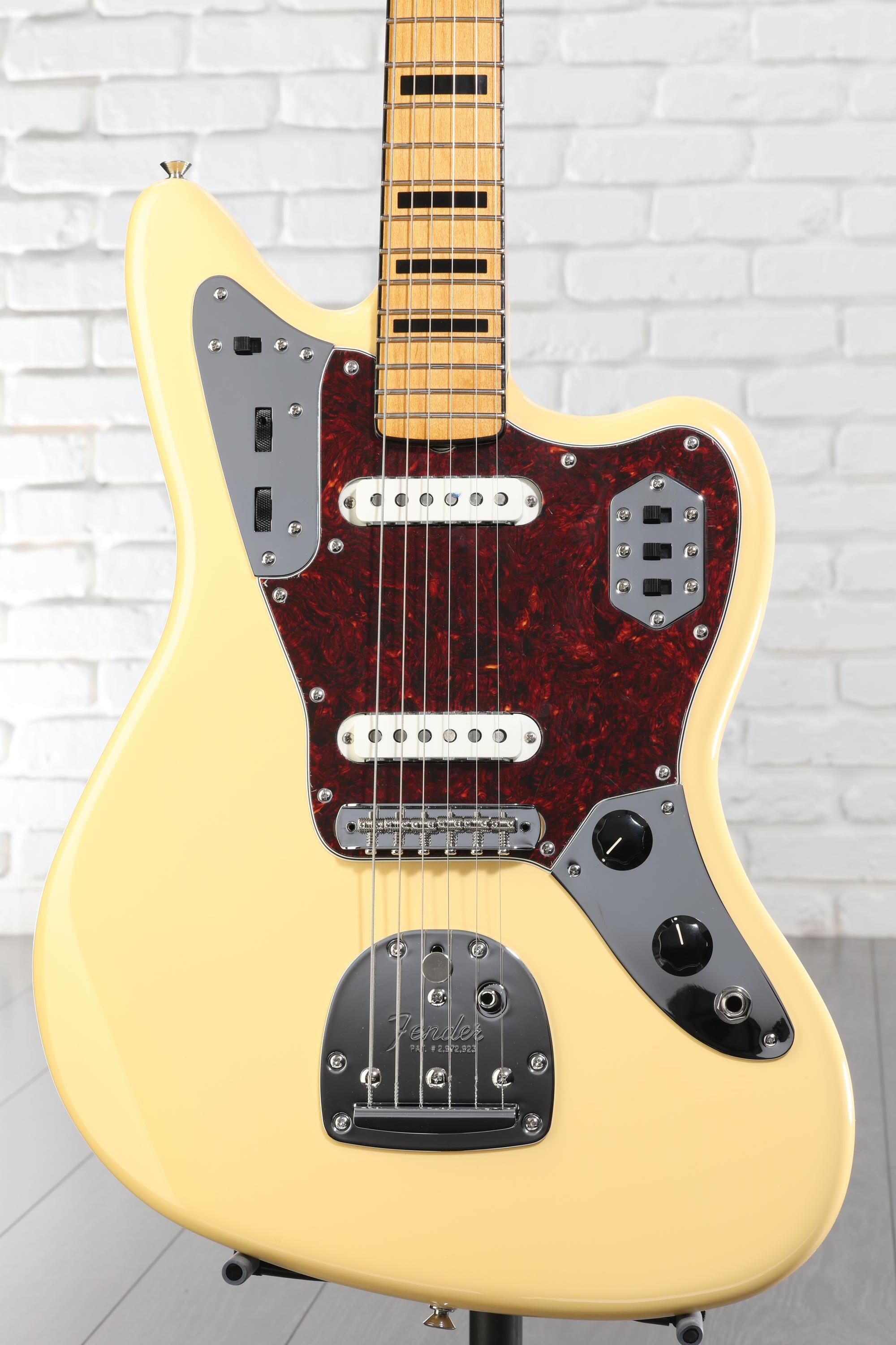 fender 　vinteraⅡ jaguar 　ジャズマスター エレキギター Fender Vintera II '70s Jaguar Electric Guitar Black | Guitar Center