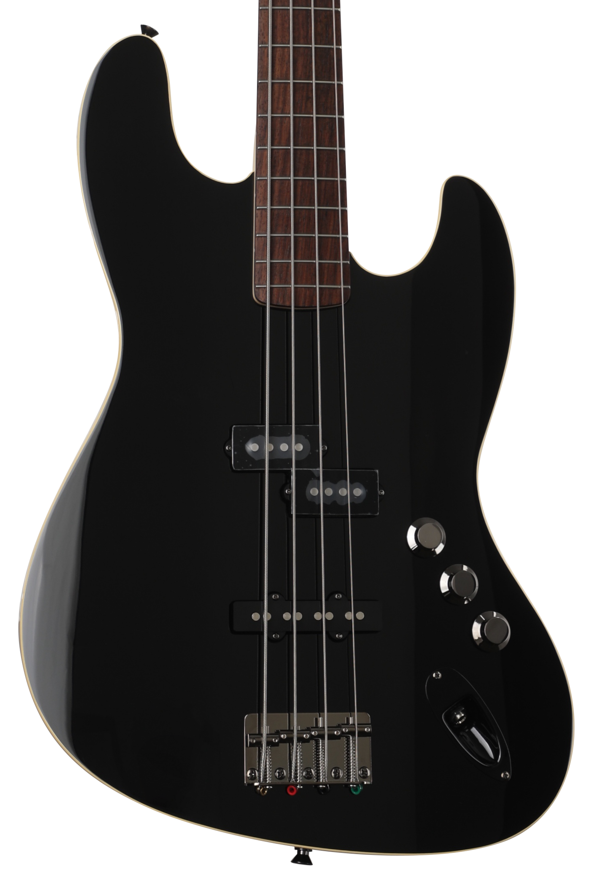 Fender Japan Aerodyne Jazz Bass ケース付 - エレキギター