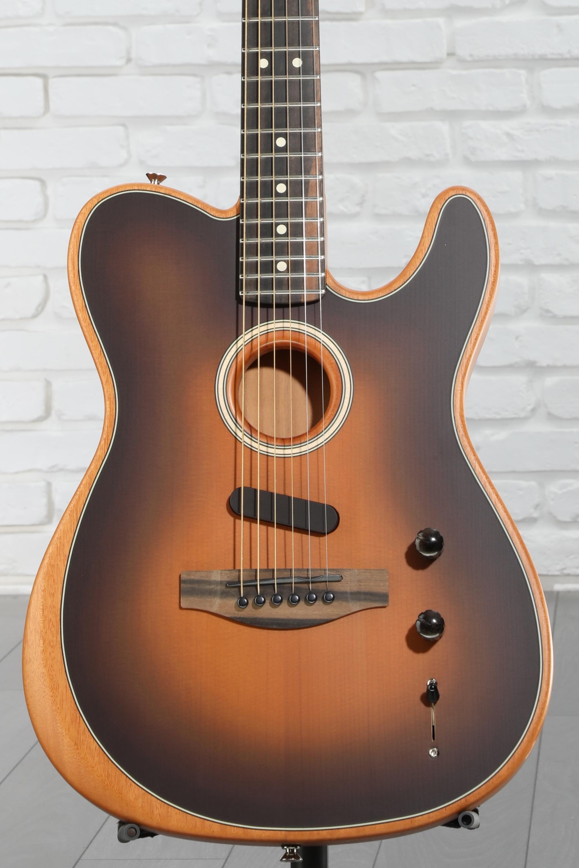 ギター Fender American Acoustasonic Telecaster Amazon.com: Fender Acoustasonic Player Telecaster Acoustic