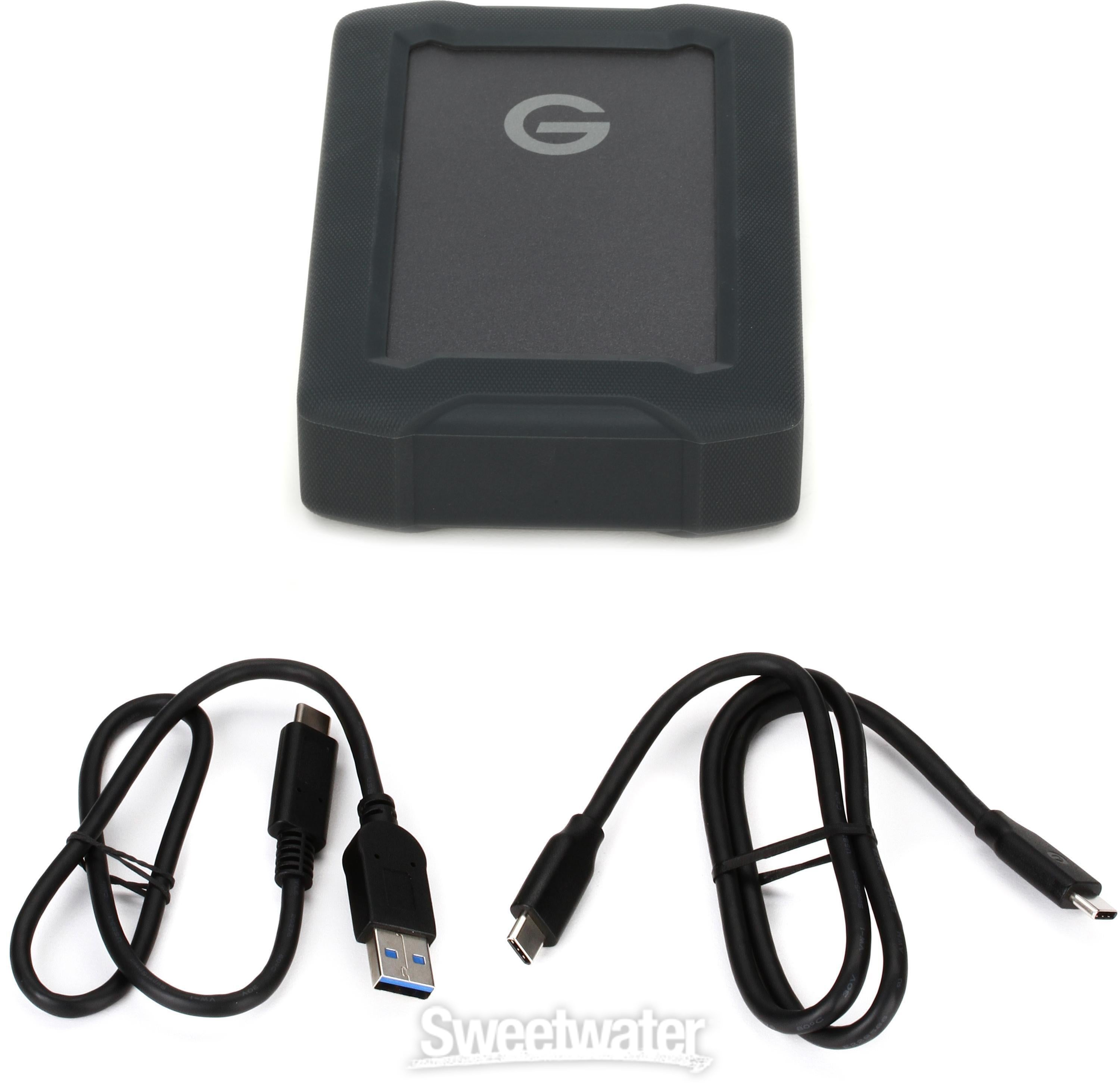 G-DRIVE ArmorATD All-Terrain Drive 5TB Portable USB-C Hard Drive