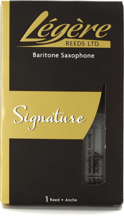Legere LGBSSS-3.5 - Signature Baritone Saxophone Reed - 3.5