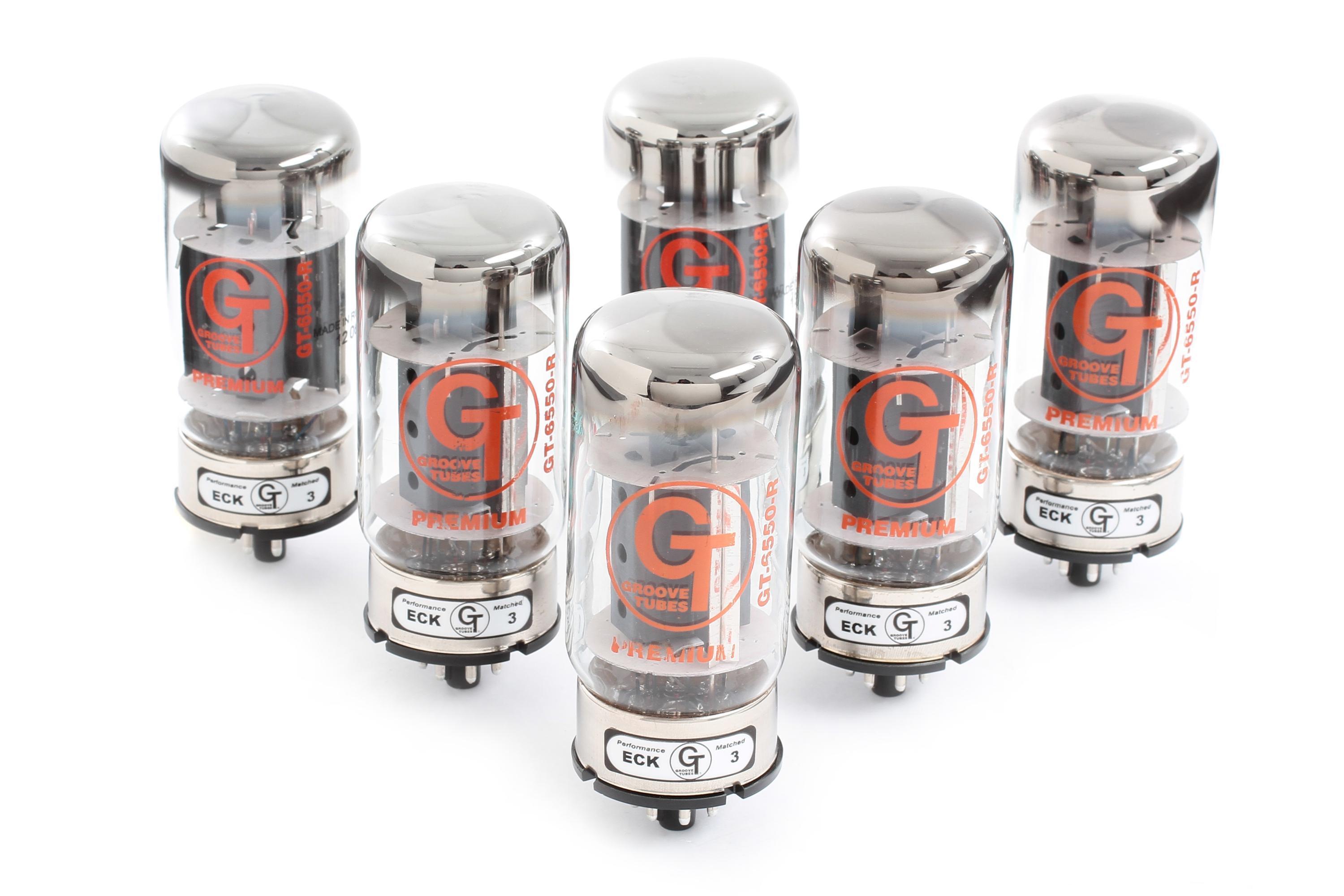 Groove Tubes GT-6550-R Low Sextet Tube Set | Sweetwater