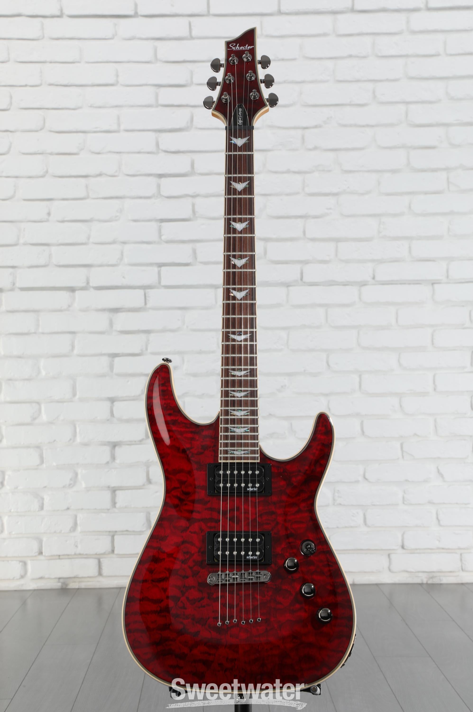 Schecter Omen Extreme-6 Electric Guitar - Black Cherry | Sweetwater